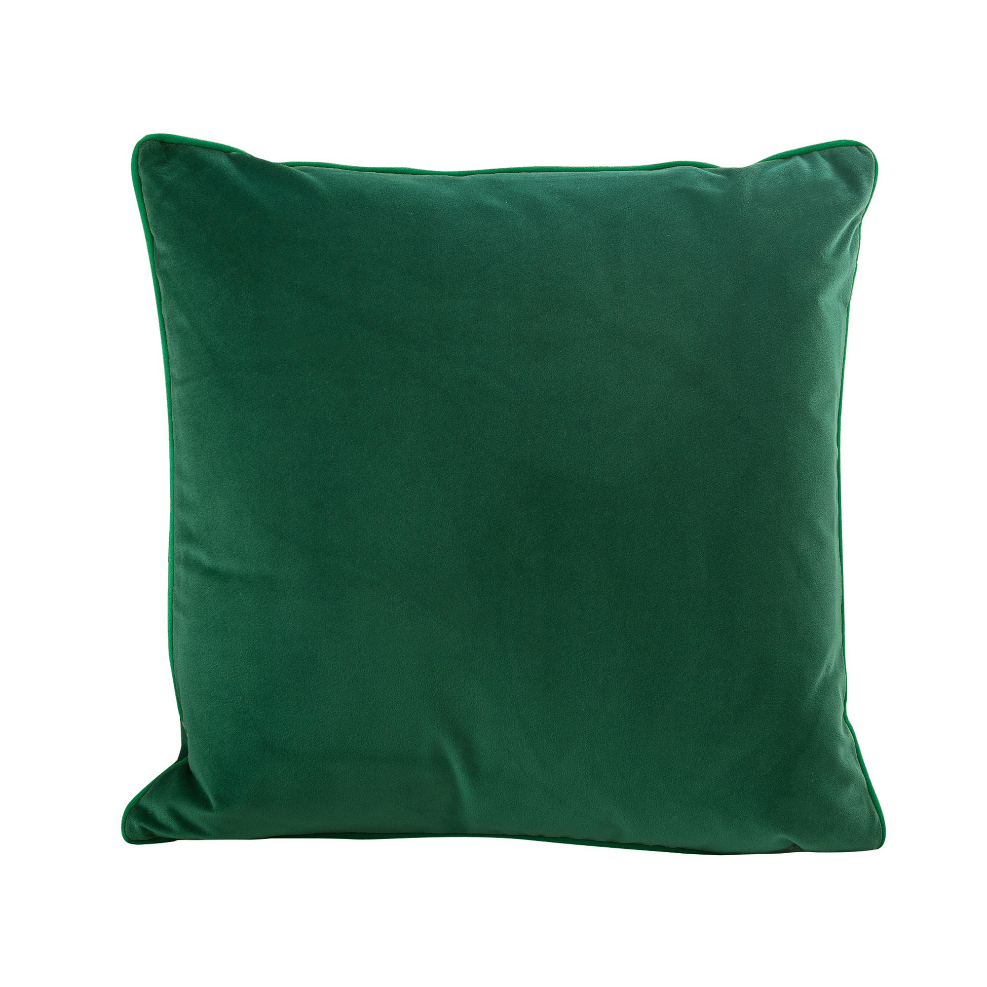 GoodHome Valgreta Dark green Square Indoor Cushion (L)43cm x (W)430cm