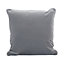 GoodHome Valgreta Grey Square Indoor Cushion (L)43cm x (W)430cm