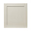 GoodHome Verbena Matt cashmere painted natural ash shaker Appliance Cabinet door (W)600mm (H)626mm (T)20mm