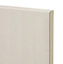 GoodHome Verbena Matt cashmere painted natural ash shaker Drawer front (W)500mm, Pack of 3