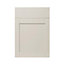 GoodHome Verbena Matt cashmere painted natural ash shaker Drawerline Cabinet door, (W)500mm (H)715mm (T)20mm
