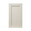 GoodHome Verbena Matt cashmere painted natural ash shaker Highline Cabinet door (W)450mm (H)715mm (T)20mm