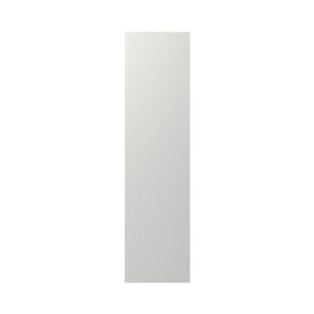 GoodHome Verbena Matt cashmere painted natural ash shaker Tall End panel (H)2190mm (W)570mm, Pair