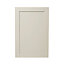GoodHome Verbena Matt cashmere painted natural ash shaker Tall wall Cabinet door (W)600mm (H)895mm (T)20mm