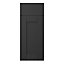 GoodHome Verbena Matt charcoal Door & drawer, (W)300mm (H)715mm (T)20mm