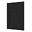 GoodHome Verbena Matt charcoal Door & drawer, (W)500mm (H)715mm (T)20mm
