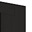 GoodHome Verbena Matt charcoal shaker 70:30 Larder Cabinet door (W)300mm (H)1287mm (T)20mm