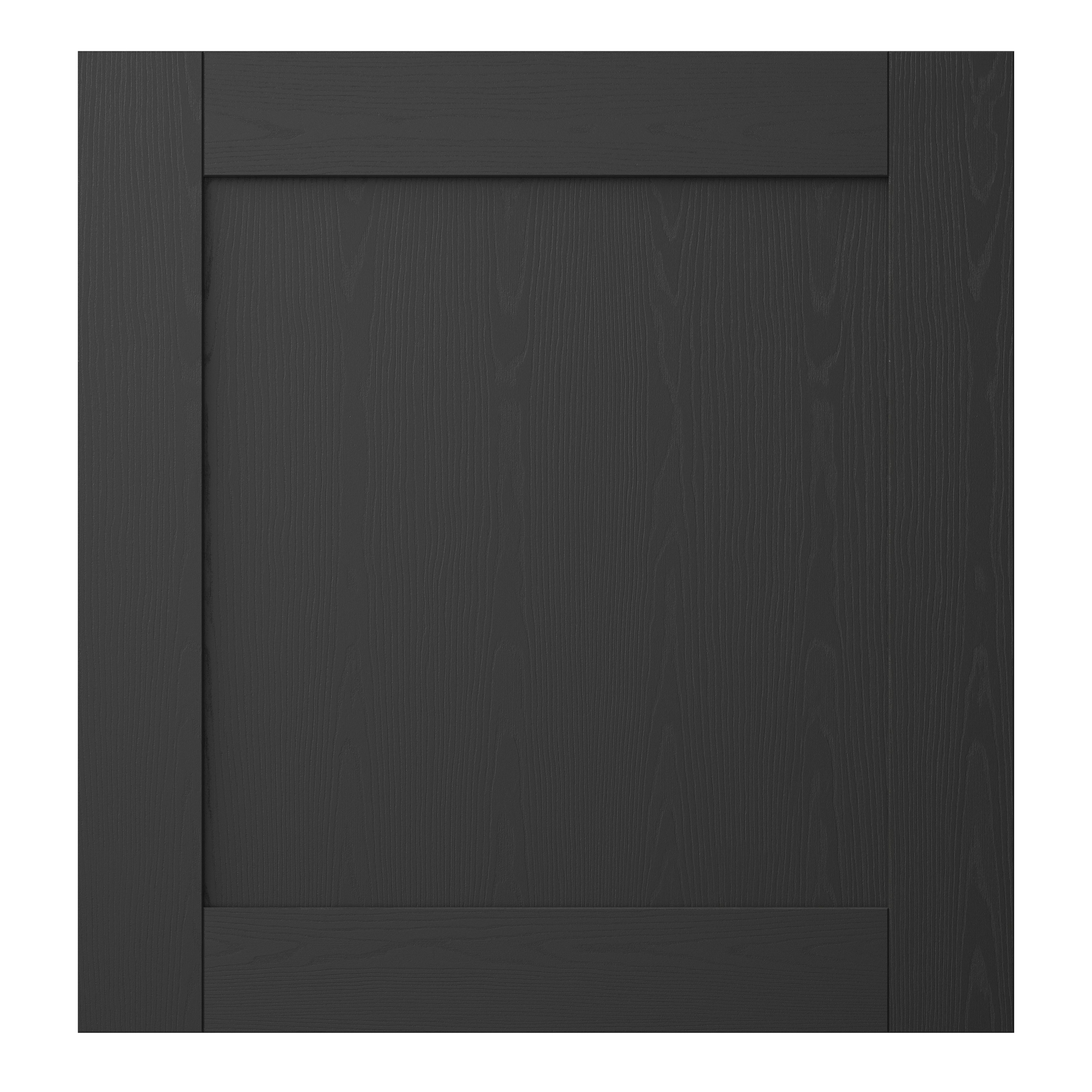 GoodHome Verbena Matt charcoal shaker Appliance Cabinet door (W)600mm (H)626mm (T)20mm