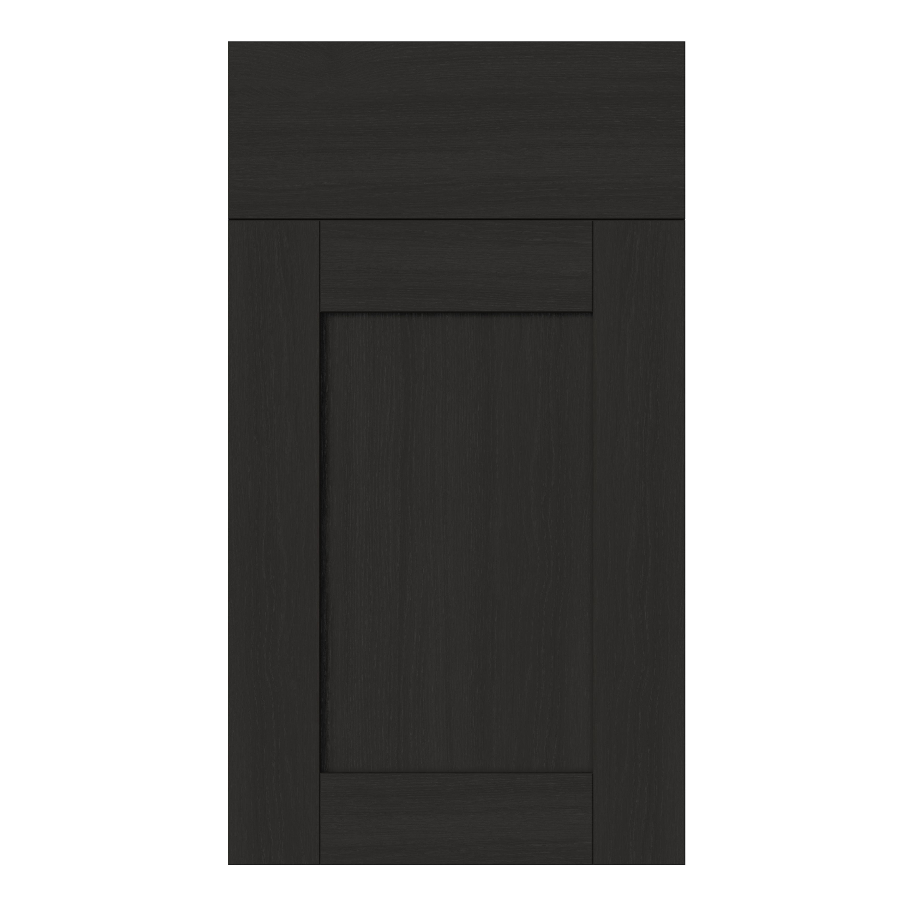 GoodHome Verbena Matt charcoal Shaker Door & drawer 400mm