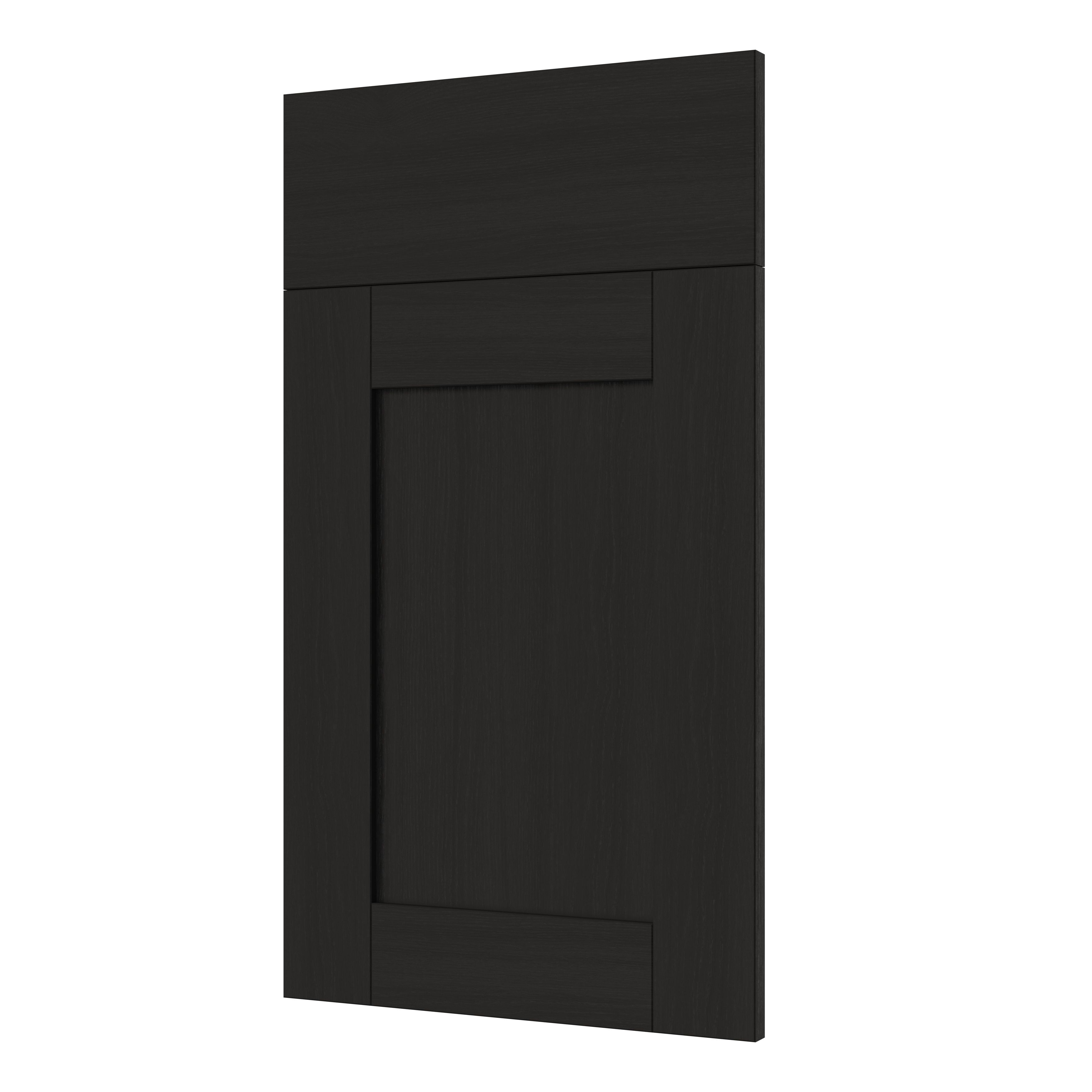 GoodHome Verbena Matt charcoal Shaker Door & drawer 400mm