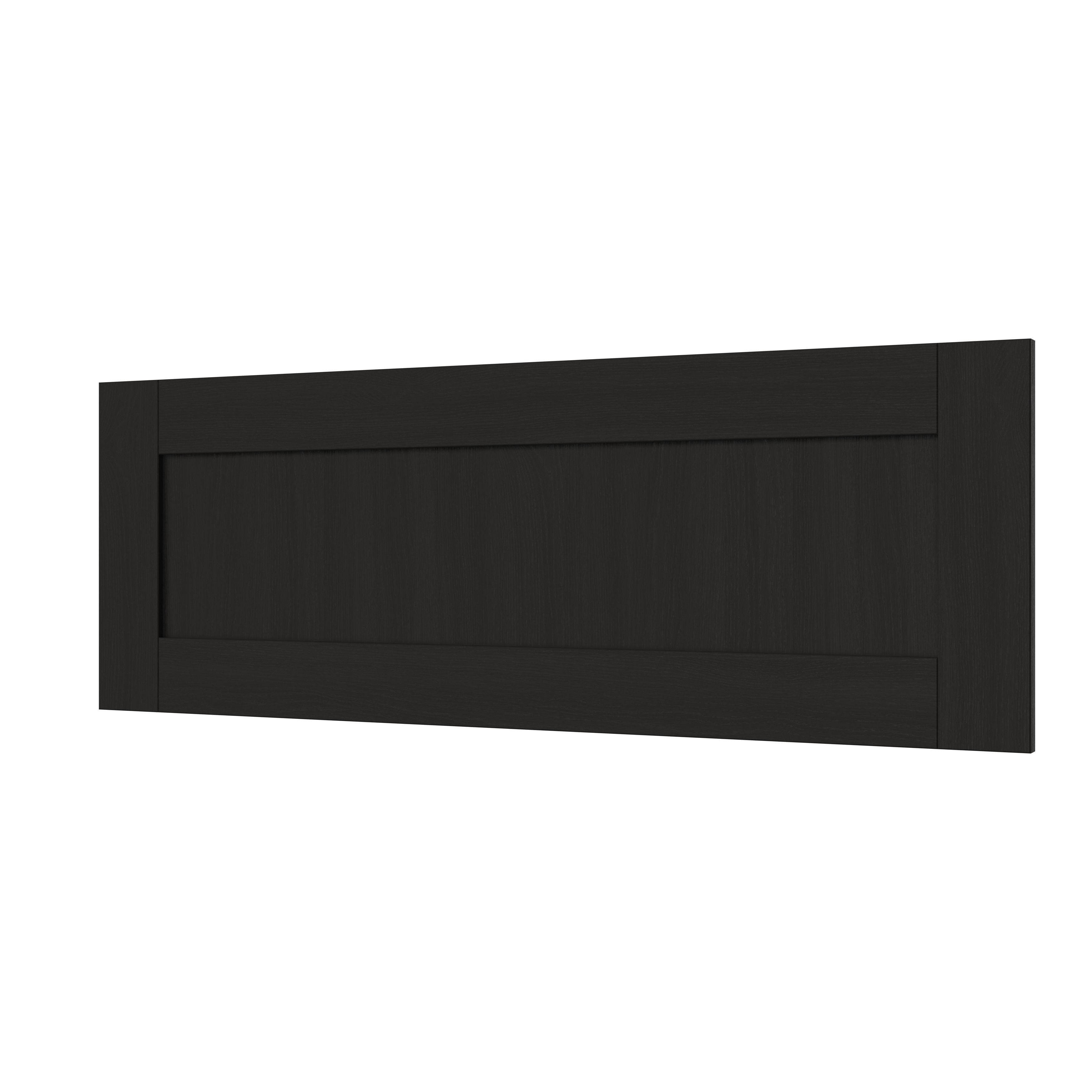 GoodHome Verbena Matt charcoal Shaker Drawer front, bridging door & bi-fold door 1000mm