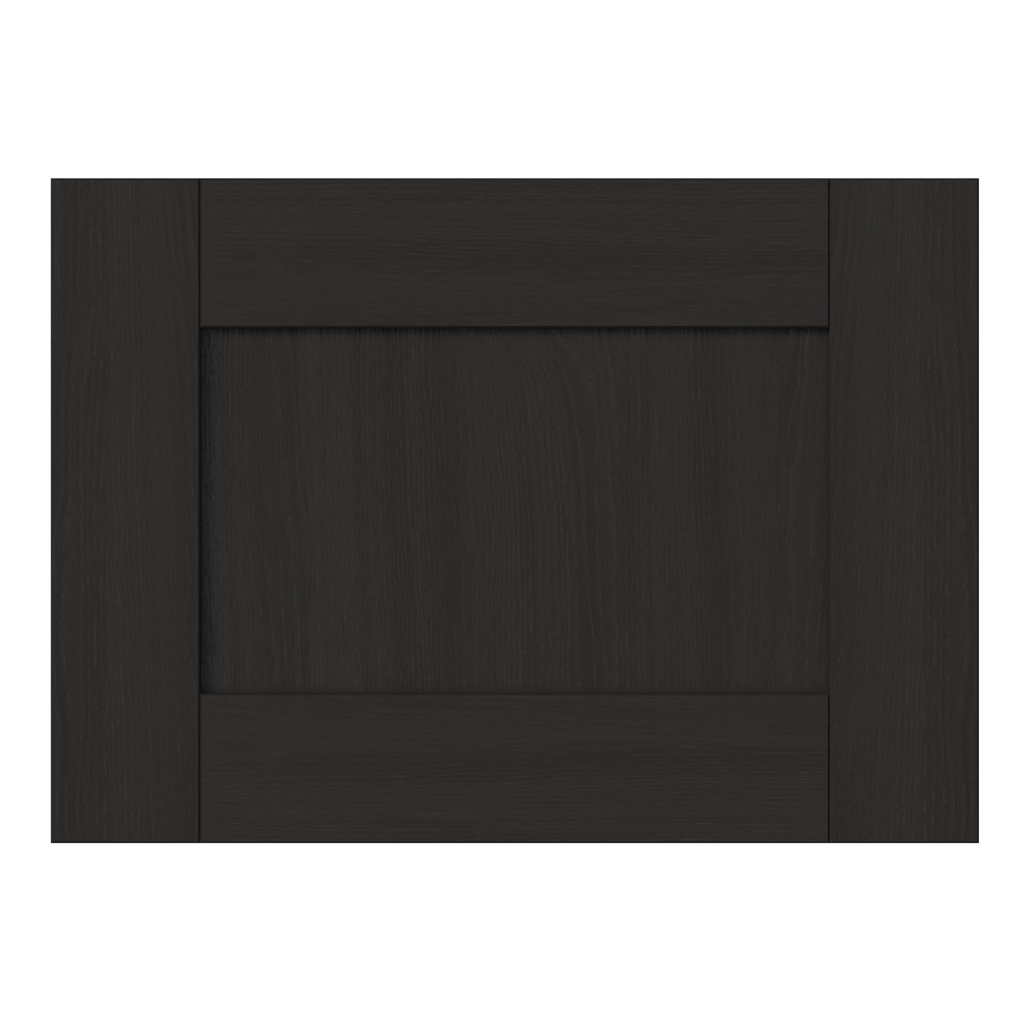 GoodHome Verbena Matt charcoal Shaker Drawer front, bridging door & bi-fold door 500mm