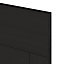 GoodHome Verbena Matt charcoal shaker Drawer front (W)500mm, Pack of 3