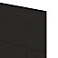 GoodHome Verbena Matt charcoal shaker Drawer front (W)800mm, Pack of 3