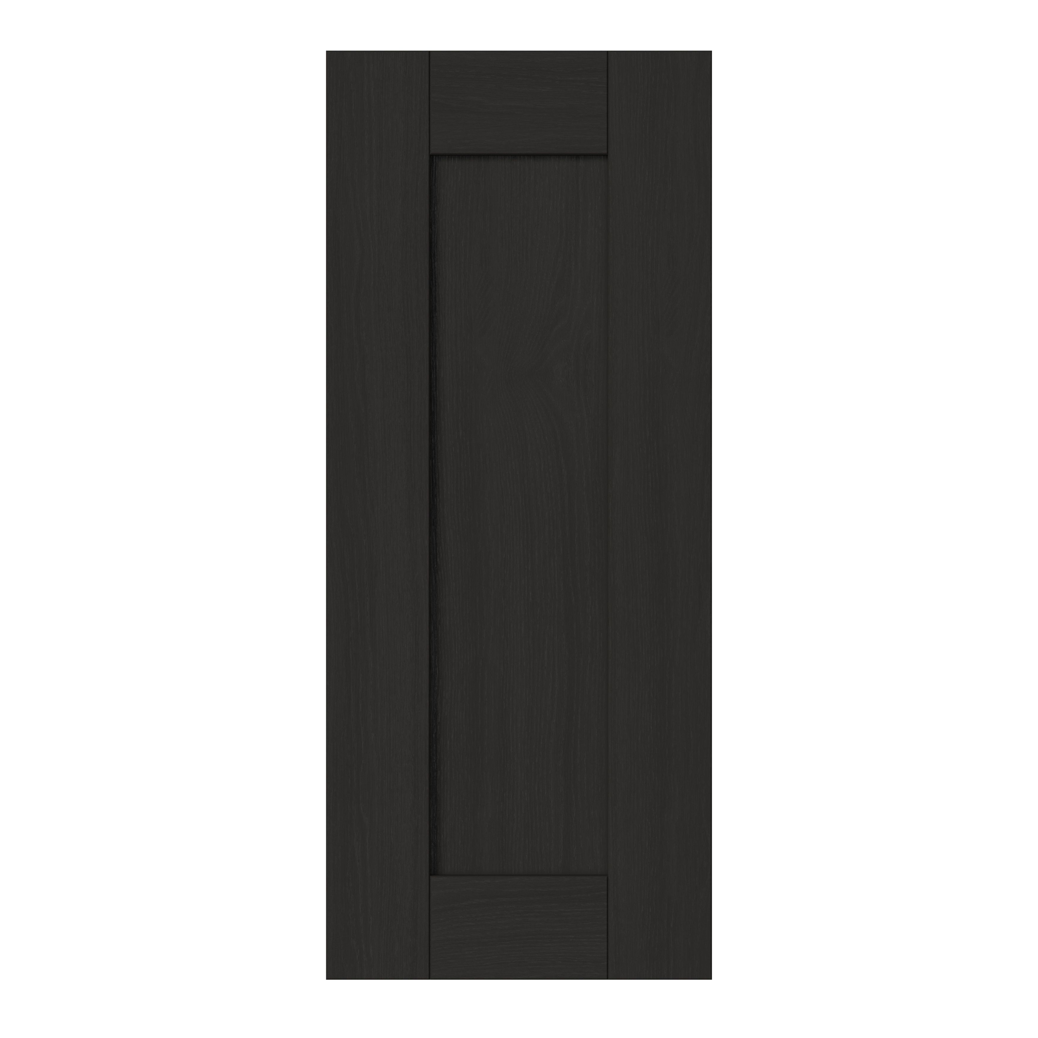 GoodHome Verbena Matt charcoal shaker Highline Cabinet door (W)300mm (H)715mm (T)20mm