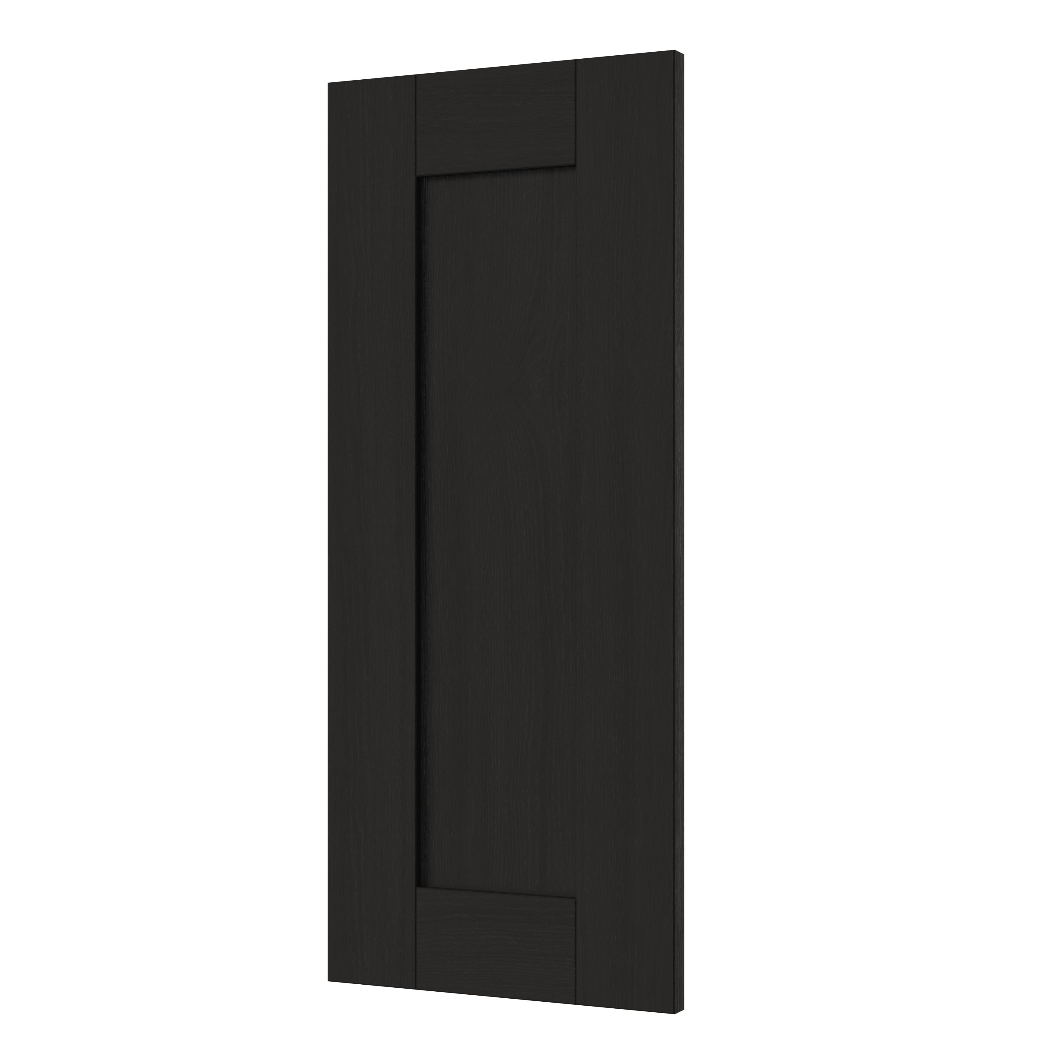 GoodHome Verbena Matt charcoal shaker Highline Cabinet door (W)300mm (H)715mm (T)20mm
