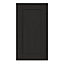 GoodHome Verbena Matt charcoal shaker Highline Cabinet door (W)400mm (H)715mm (T)20mm