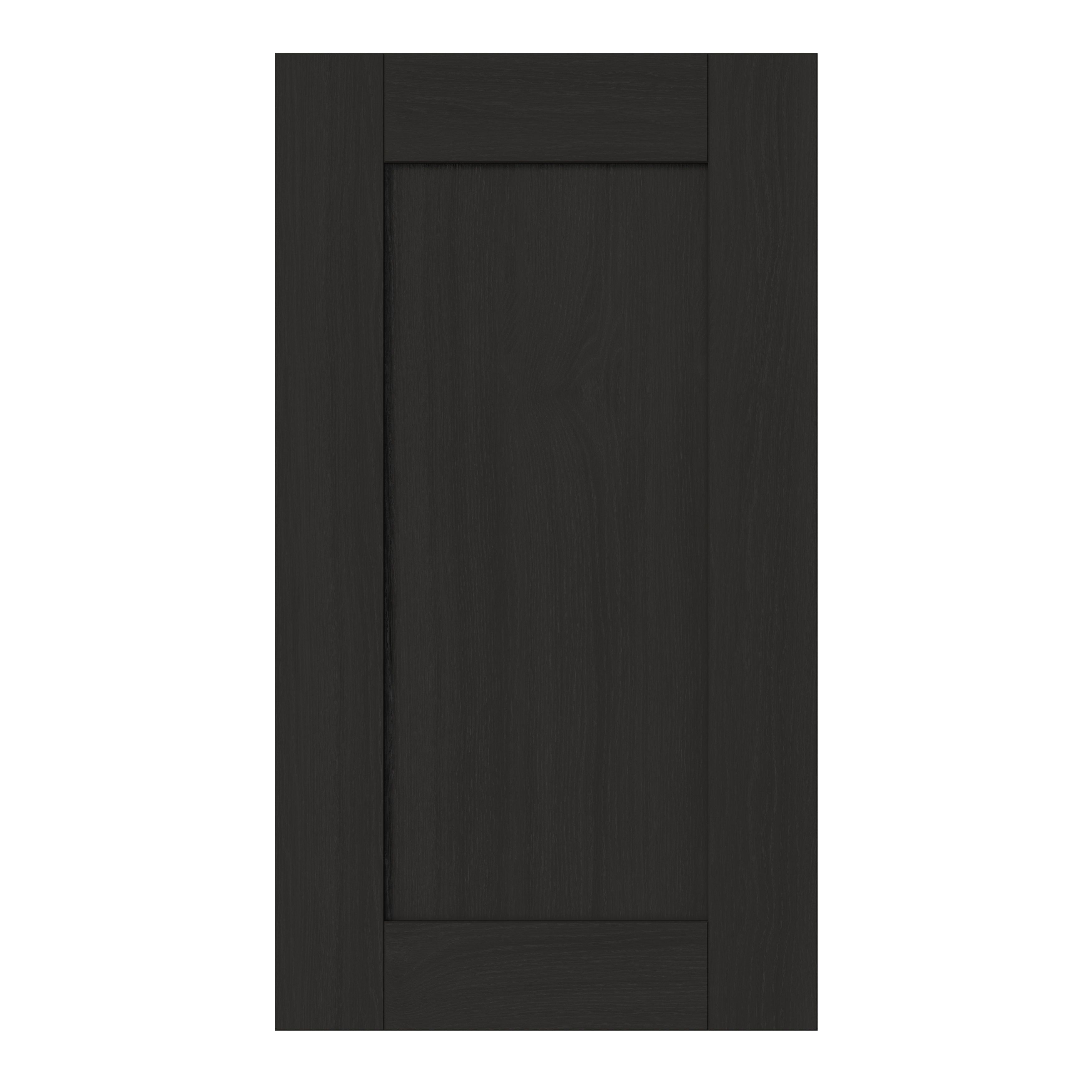 GoodHome Verbena Matt charcoal shaker Highline Cabinet door (W)400mm (H)715mm (T)20mm