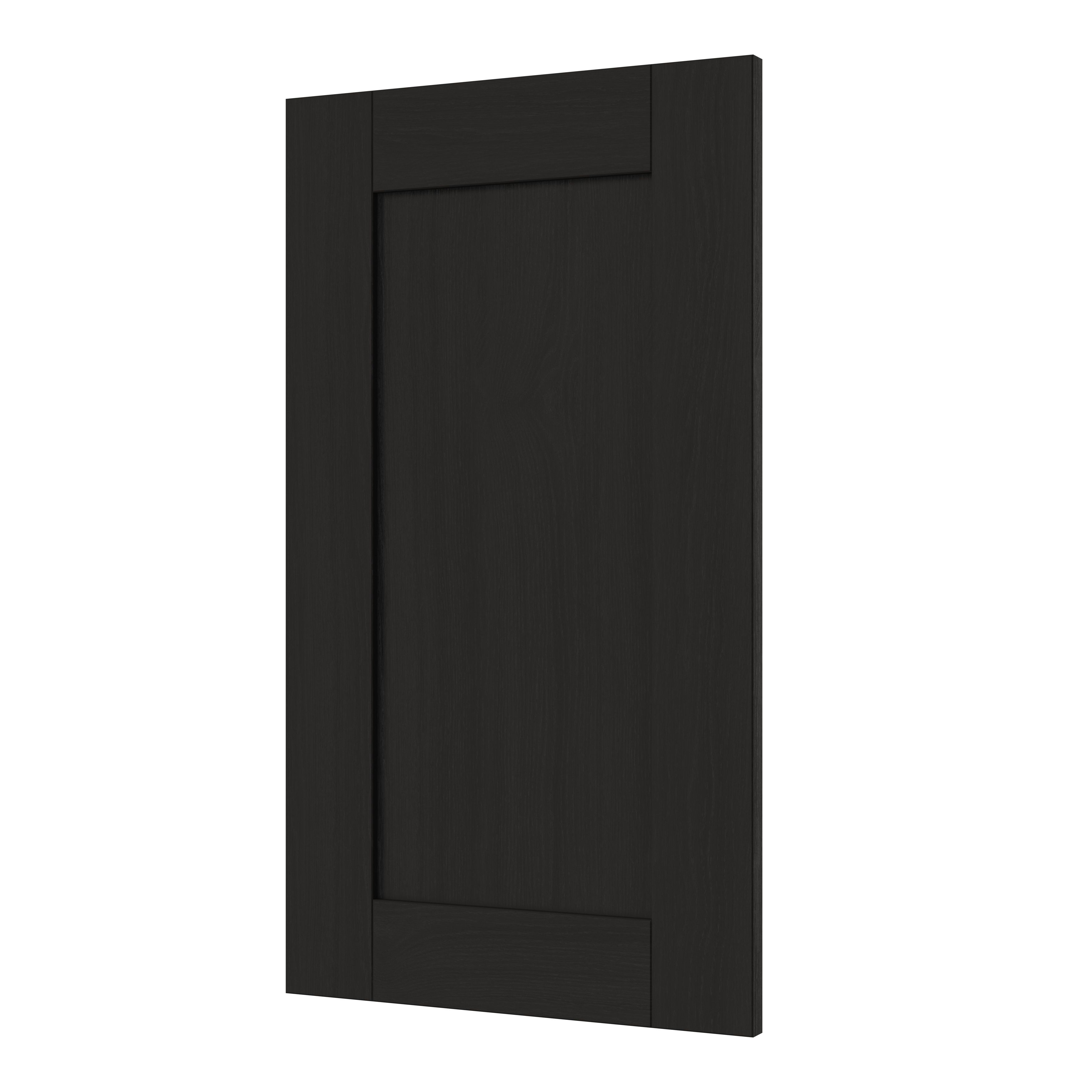 GoodHome Verbena Matt charcoal shaker Highline Cabinet door (W)400mm (H)715mm (T)20mm