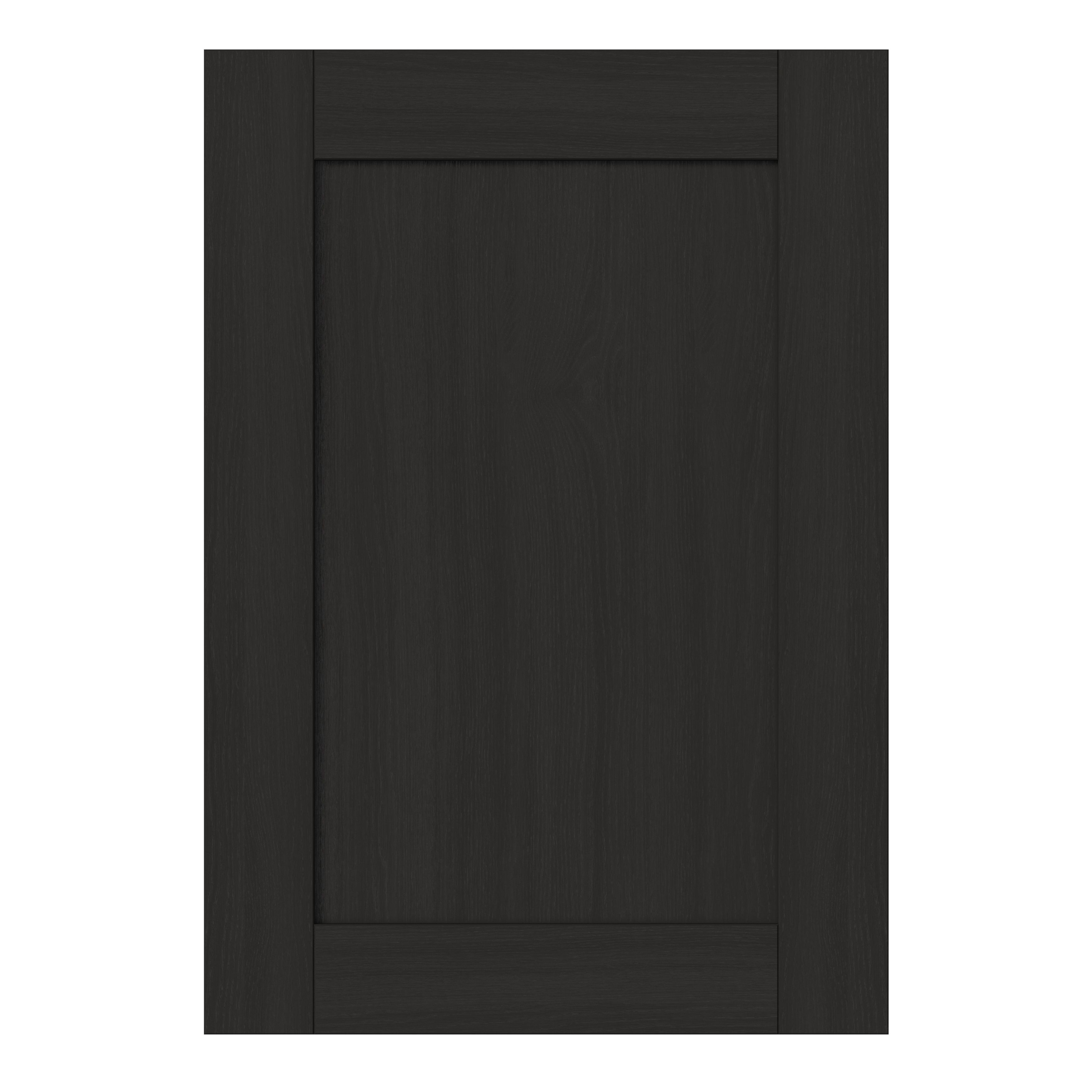 GoodHome Verbena Matt charcoal shaker Highline Cabinet door (W)500mm (H)715mm (T)20mm