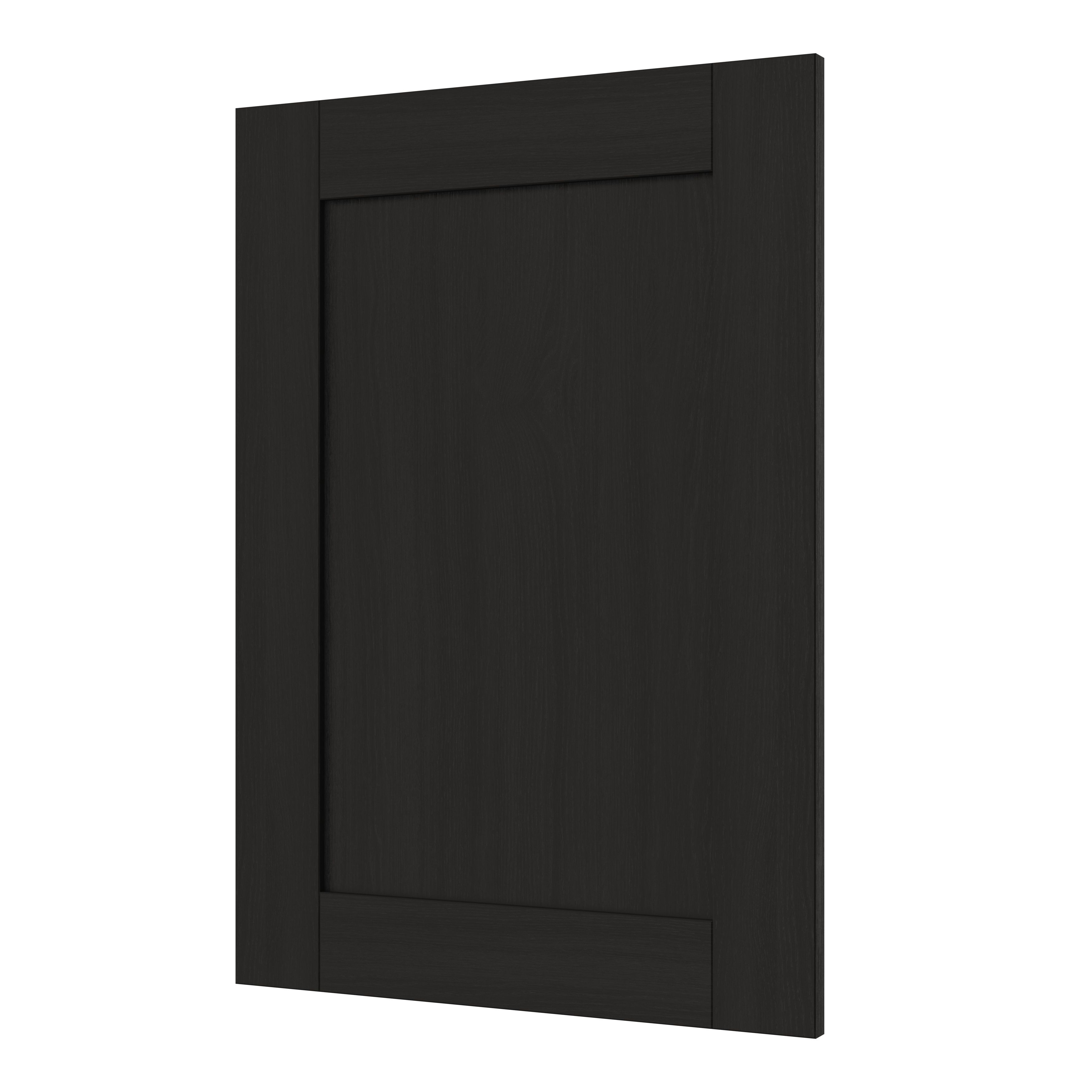 GoodHome Verbena Matt charcoal shaker Highline Cabinet door (W)500mm (H)715mm (T)20mm
