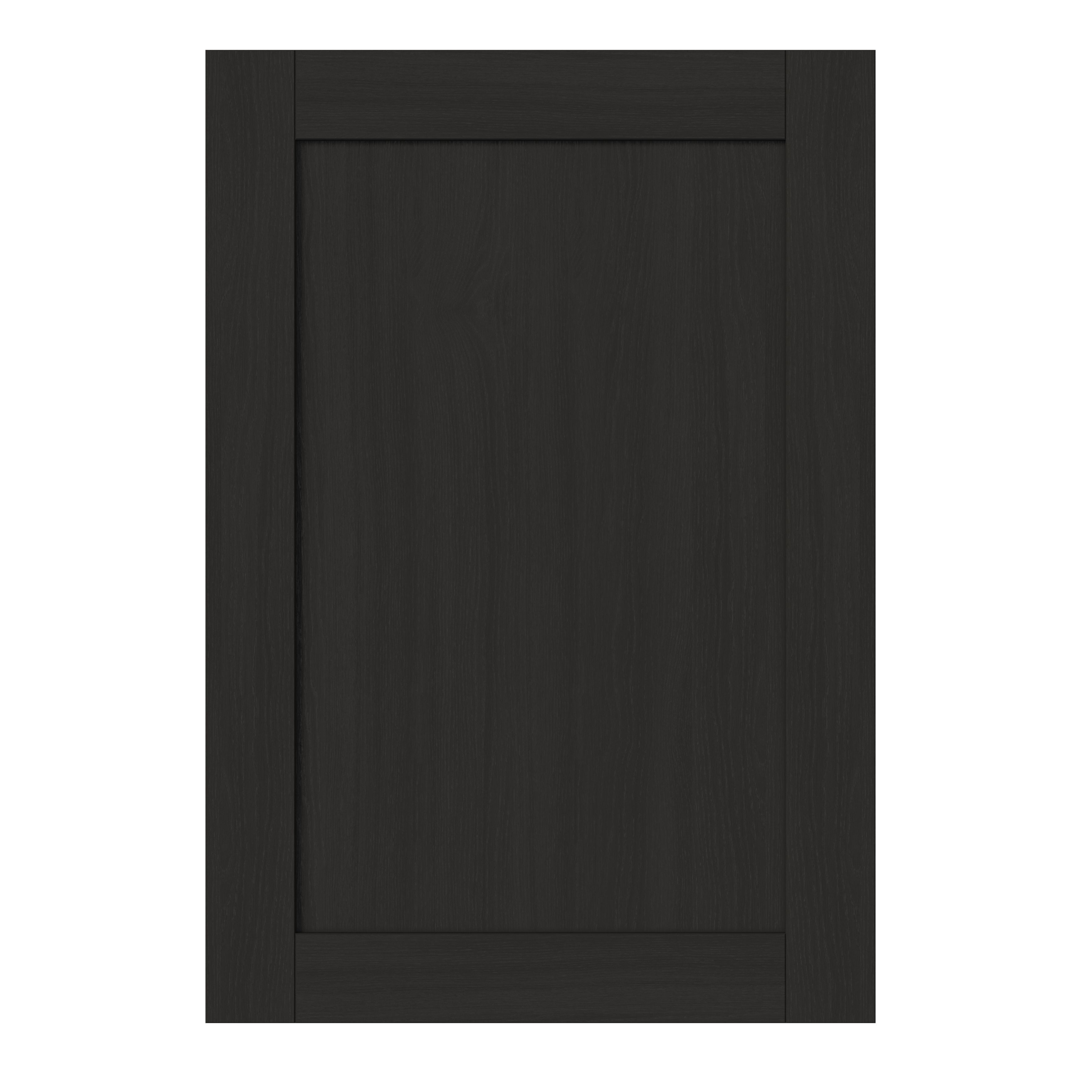 GoodHome Verbena Matt charcoal shaker Tall appliance Cabinet door (W)600mm (H)867mm (T)20mm