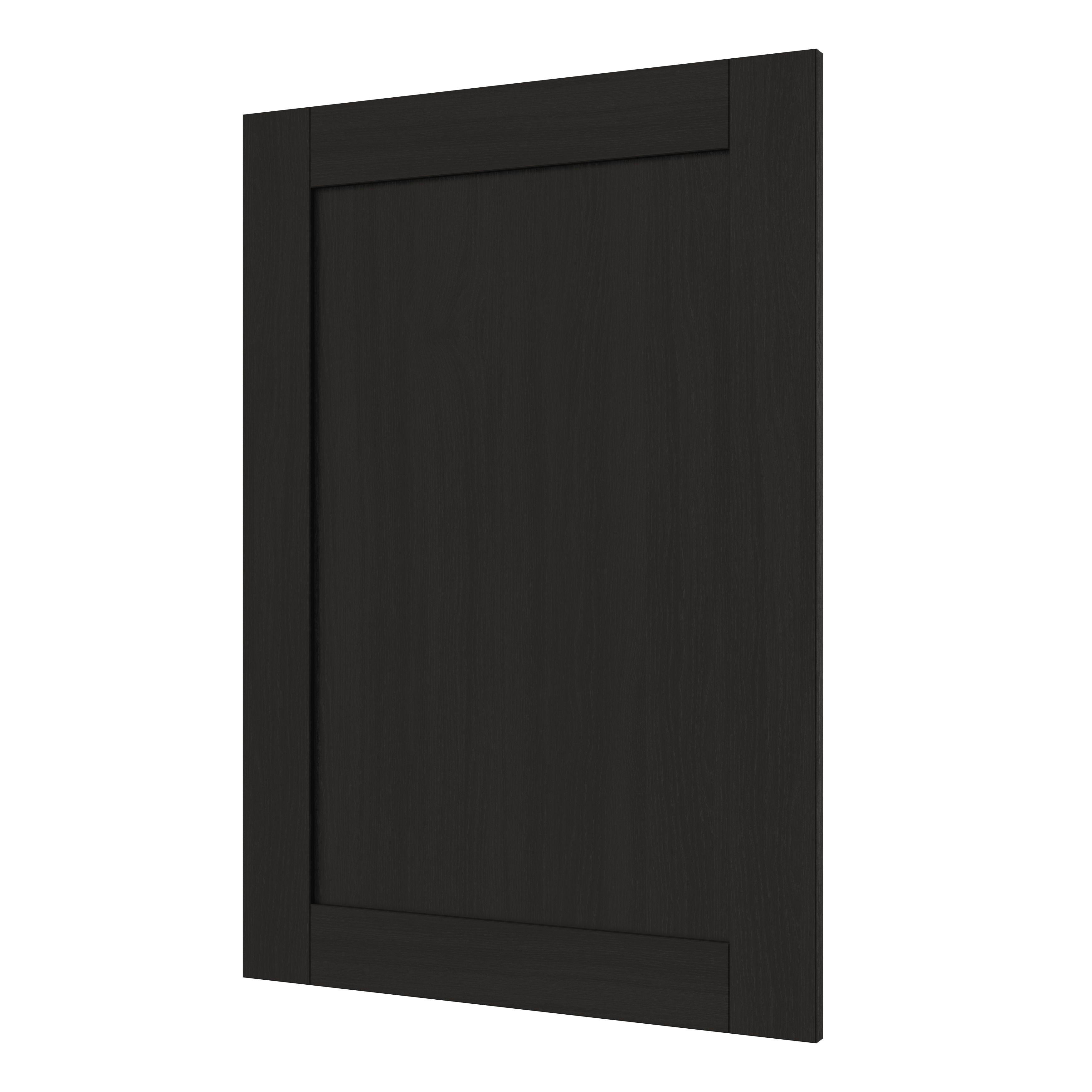 GoodHome Verbena Matt charcoal shaker Tall appliance Cabinet door (W)600mm (H)867mm (T)20mm