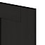 GoodHome Verbena Matt charcoal shaker Tall wall Cabinet door (W)300mm (H)895mm (T)20mm
