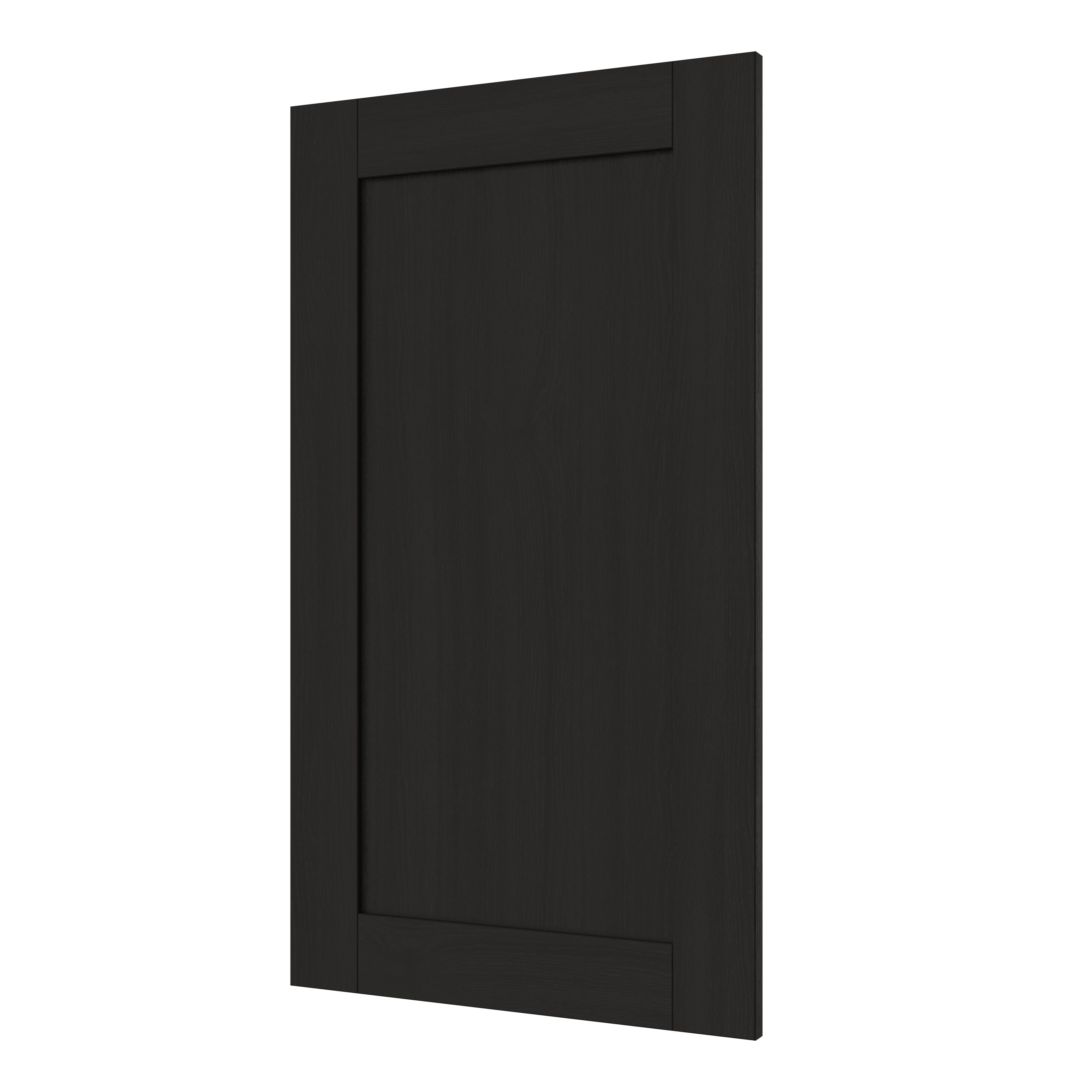 GoodHome Verbena Matt charcoal shaker Tall wall Cabinet door (W)500mm (H)895mm (T)20mm