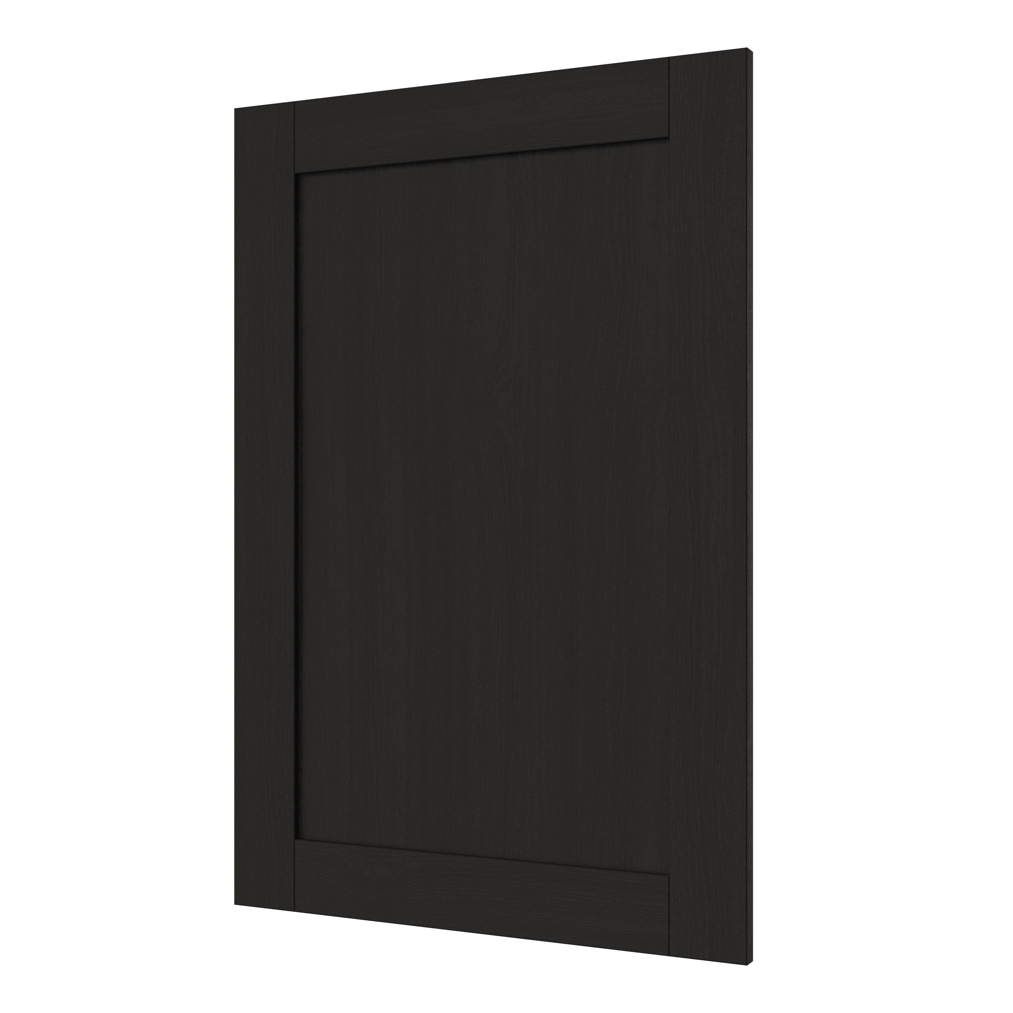 GoodHome Verbena Matt charcoal shaker Tall wall Cabinet door (W)600mm (H)895mm (T)20mm