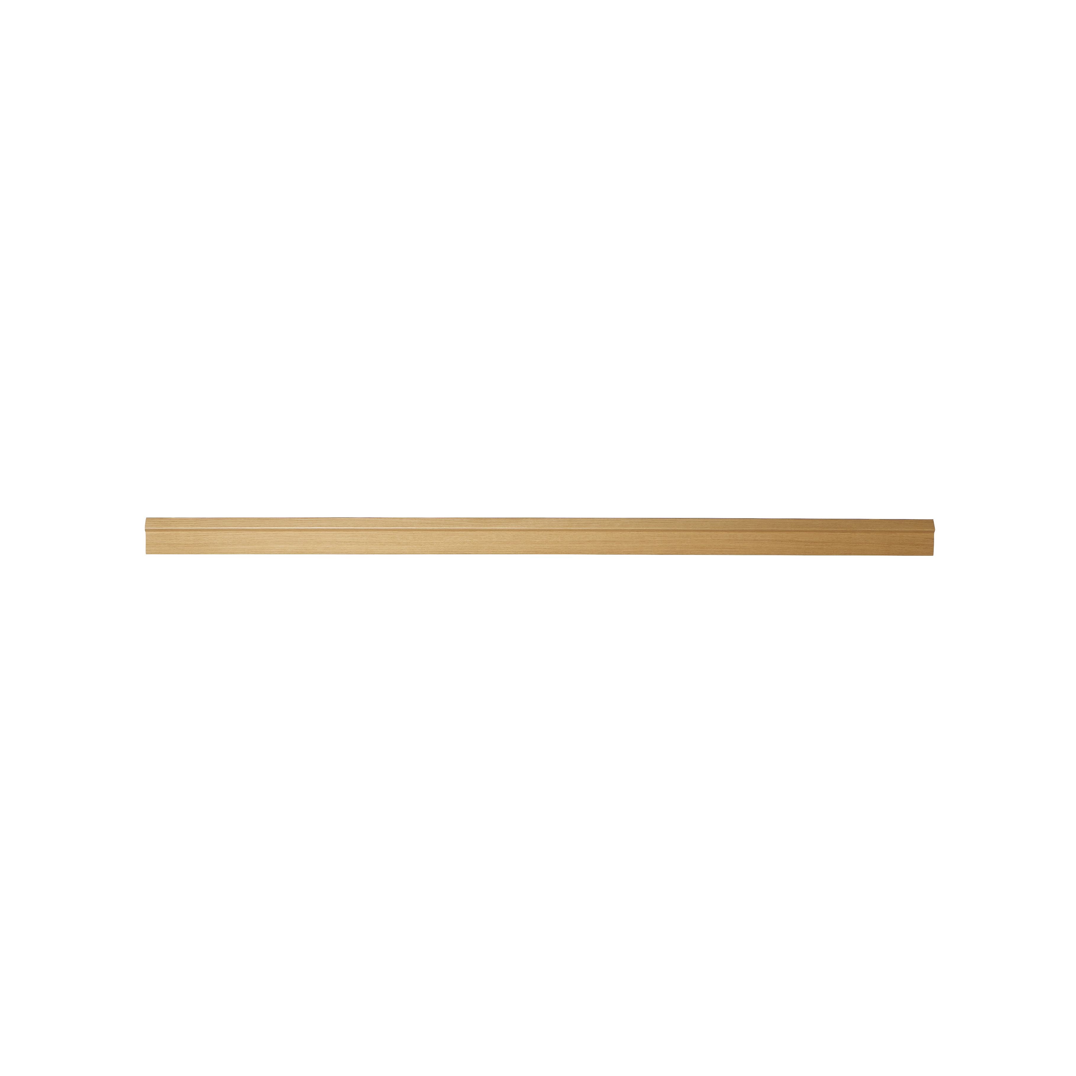 GoodHome Verbena Natural Oak effect Pelmet, (L)2400mm (H)75mm