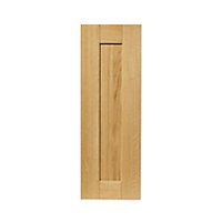 GoodHome Verbena Natural oak shaker Drawer front, bridging door & bi fold door, (W)600mm (H)356mm (T)20mm