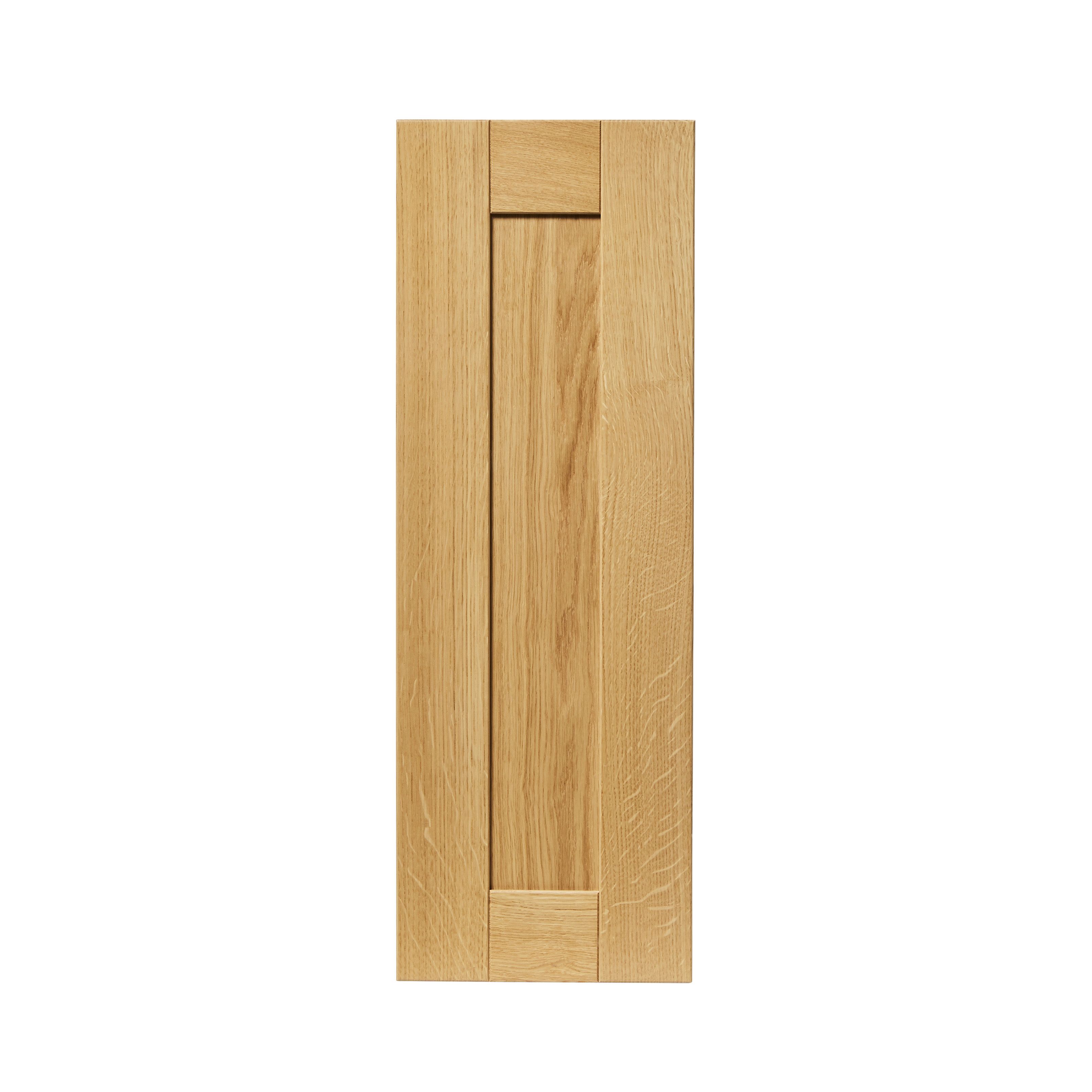 GoodHome Verbena Natural oak shaker Drawer front, bridging door & bi fold door, (W)600mm (H)356mm (T)20mm