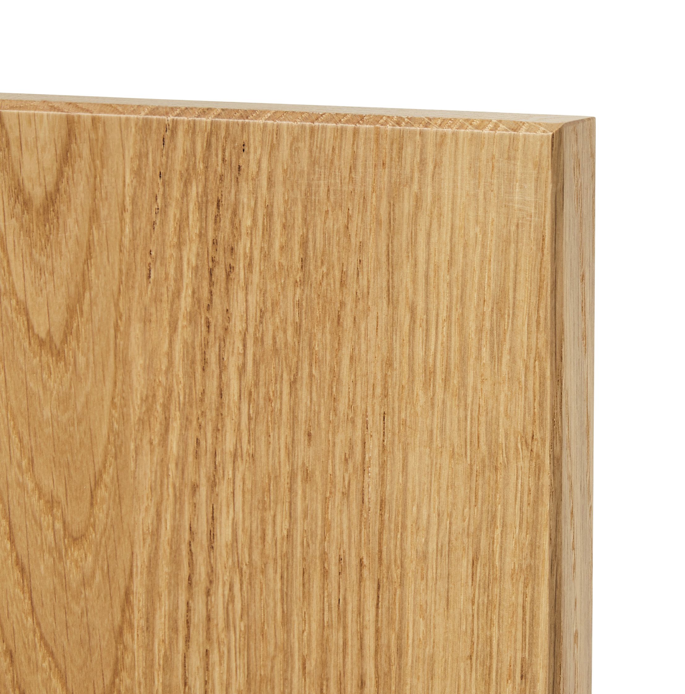 GoodHome Verbena Natural oak shaker Highline Cabinet door (W)150mm (H)715mm (T)20mm