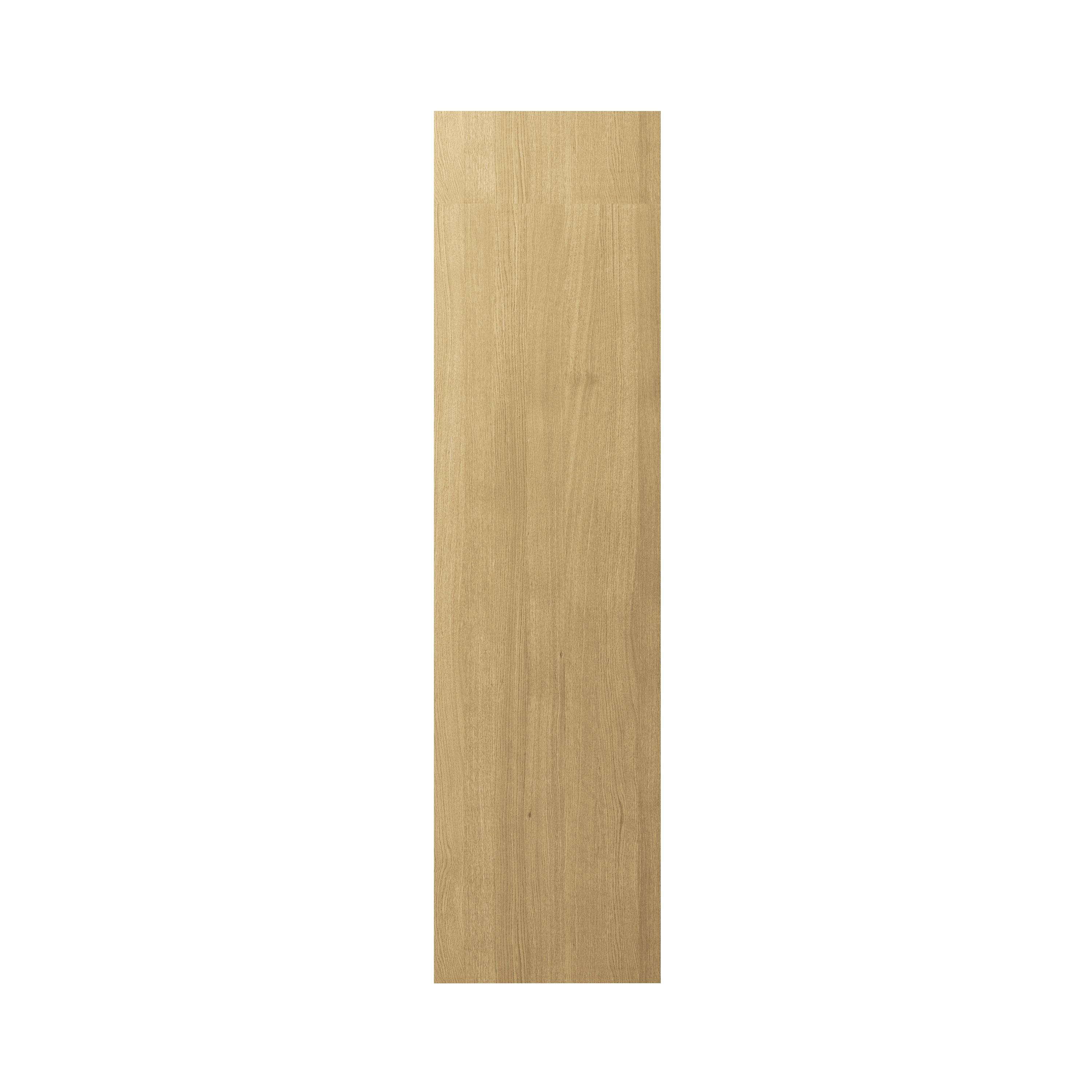GoodHome Verbena Natural oak shaker Tall End panel (H)2190mm (W)570mm, Pair