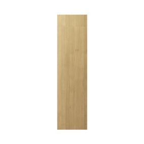 GoodHome Verbena Natural oak shaker Tall End panel (H)2190mm (W)570mm, Pair