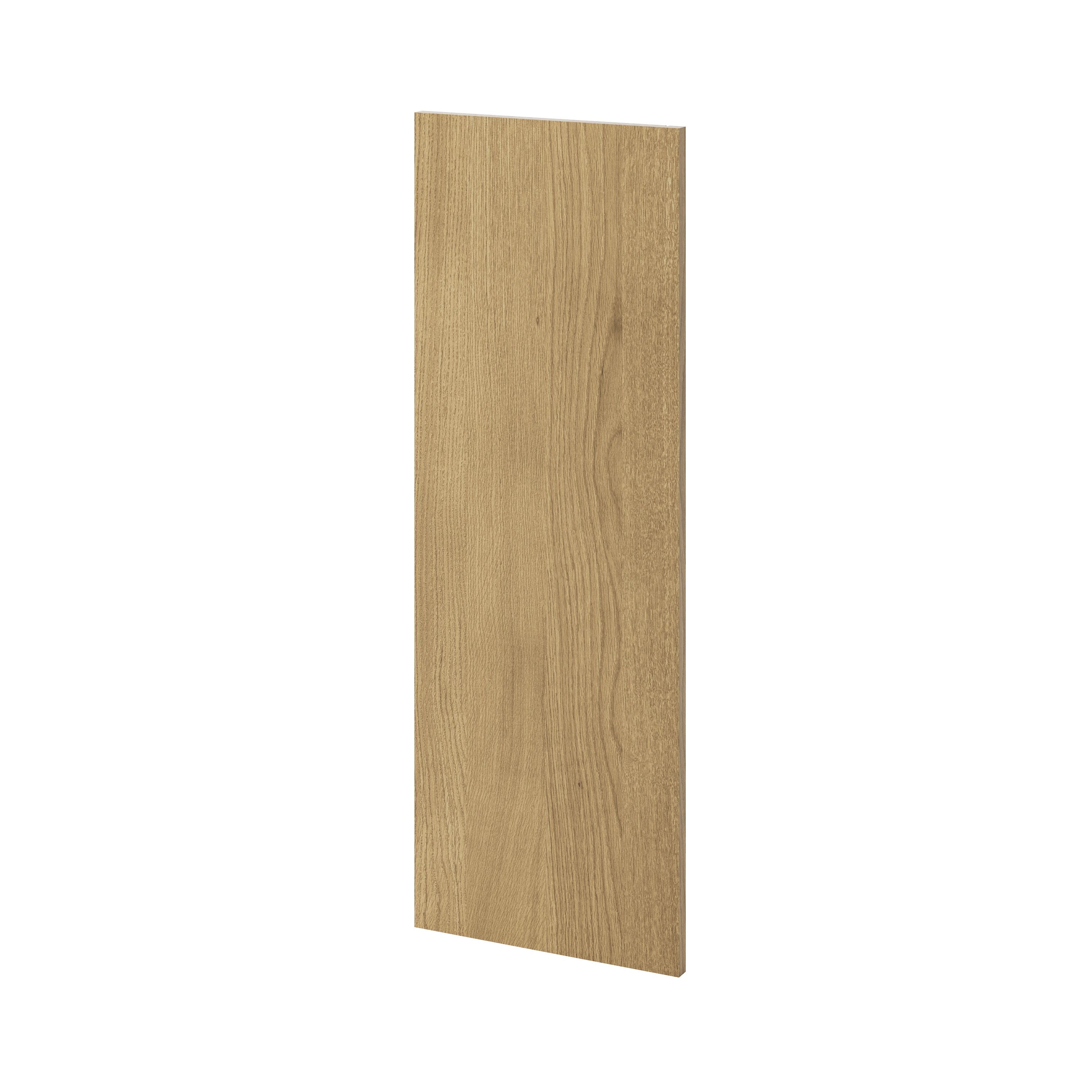 GoodHome Verbena Natural oak shaker Tall End panel (H)900mm (W)320mm