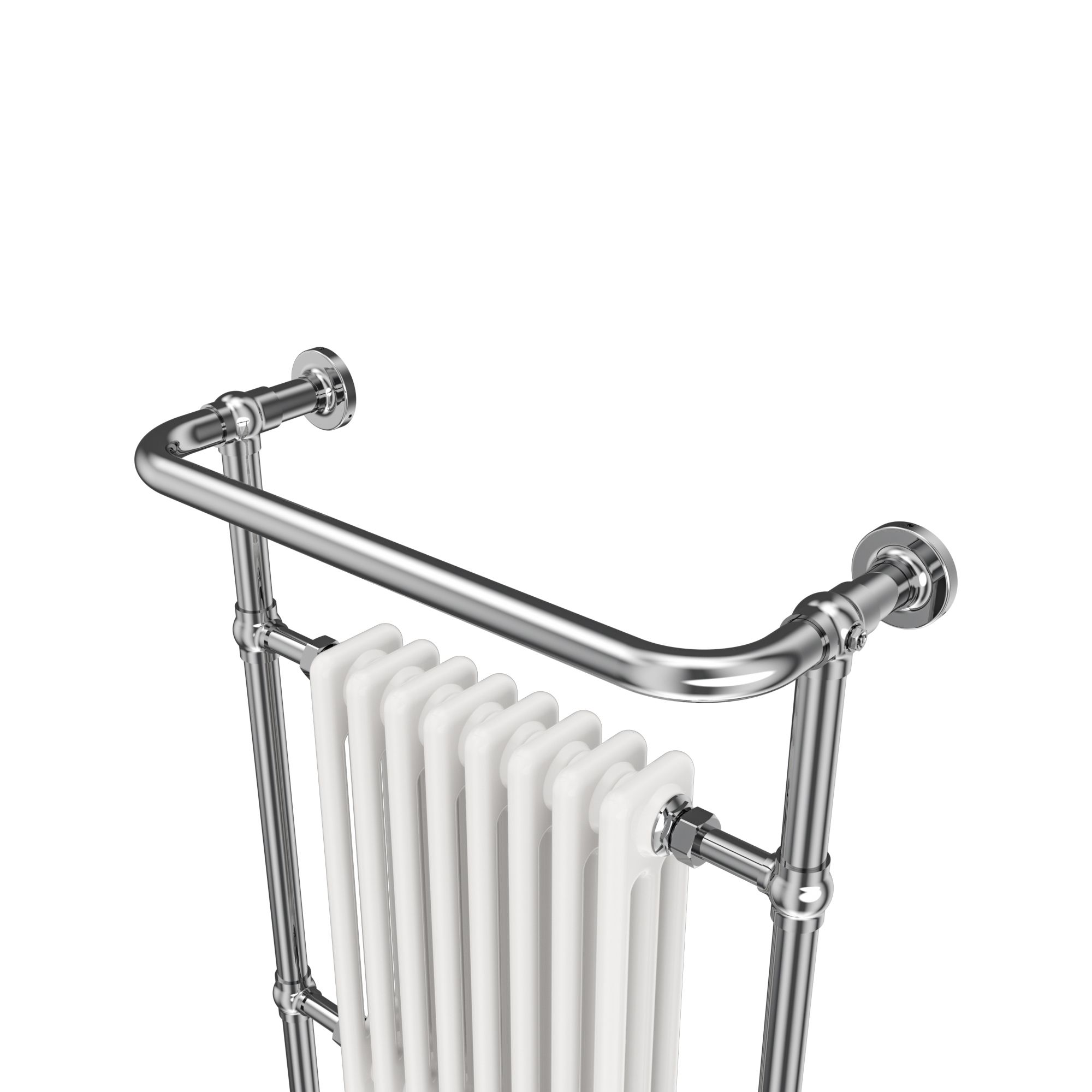 Curved towel rail b&q hotsell