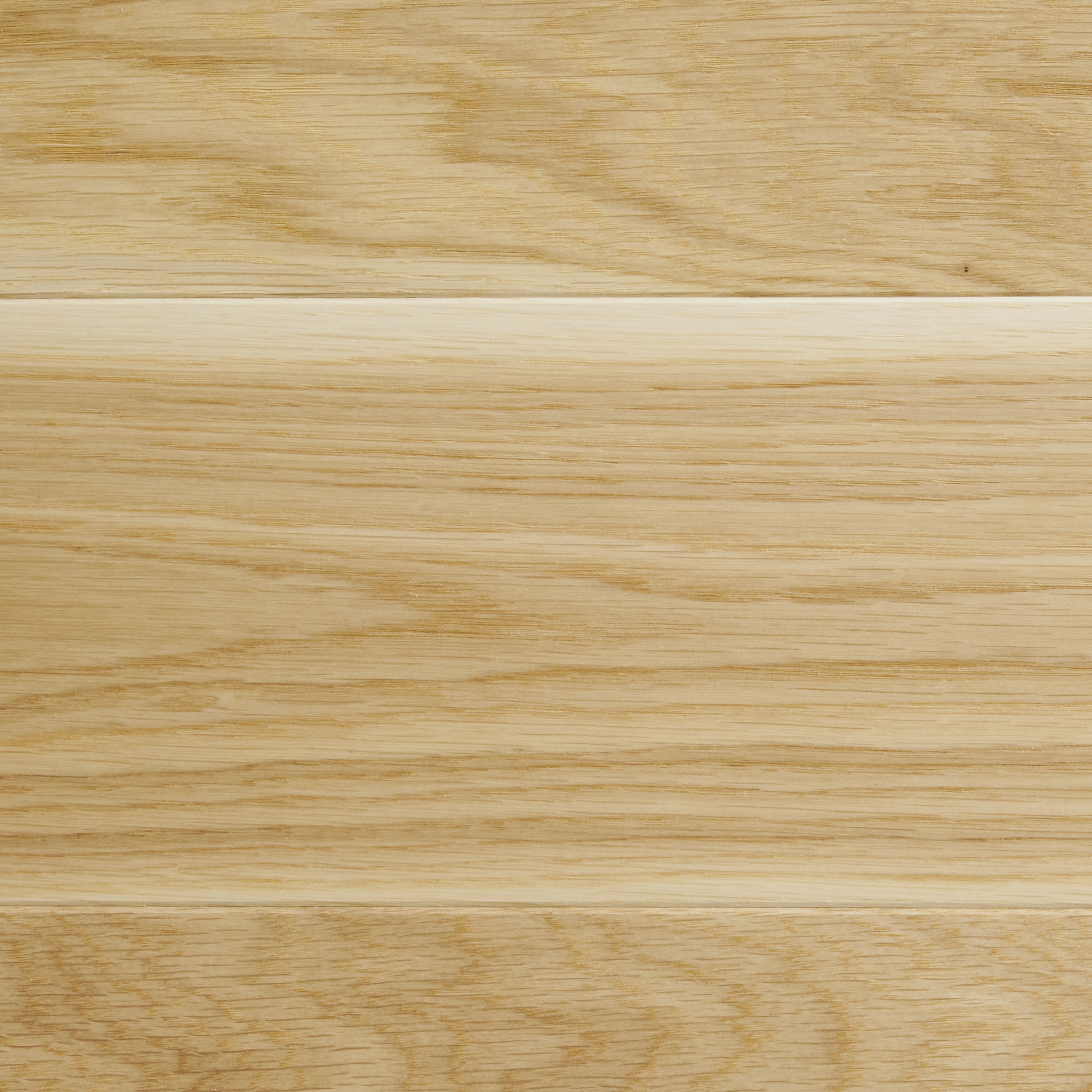 GoodHome Visby Modern Blond Oak effect Engineered Real wood top layer flooring Sample