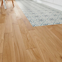 GoodHome Visby Natural Wood Solid wood flooring, 1.29m² Pack