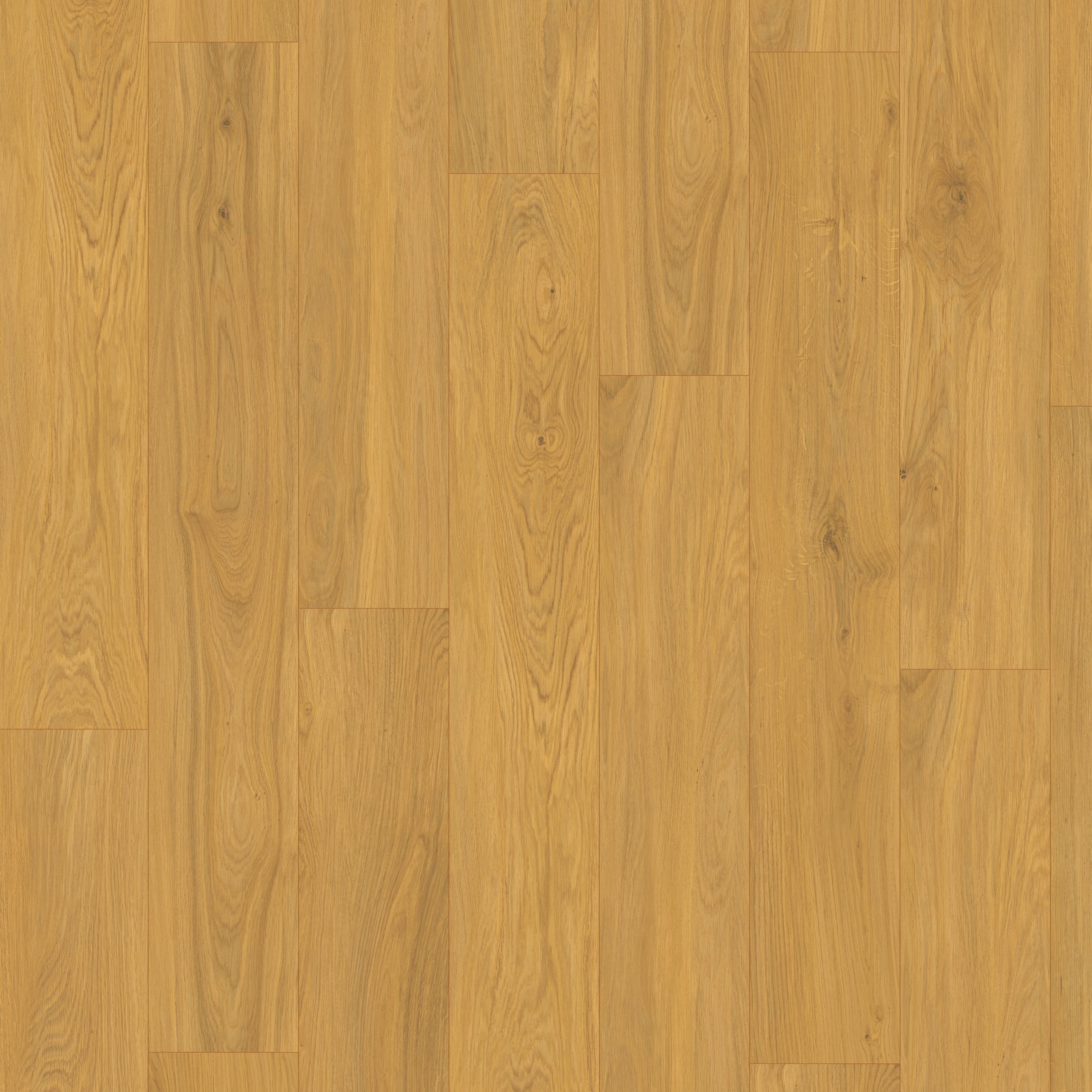 GoodHome Visby Pure Honey Wood effect Laminate Flooring Sample