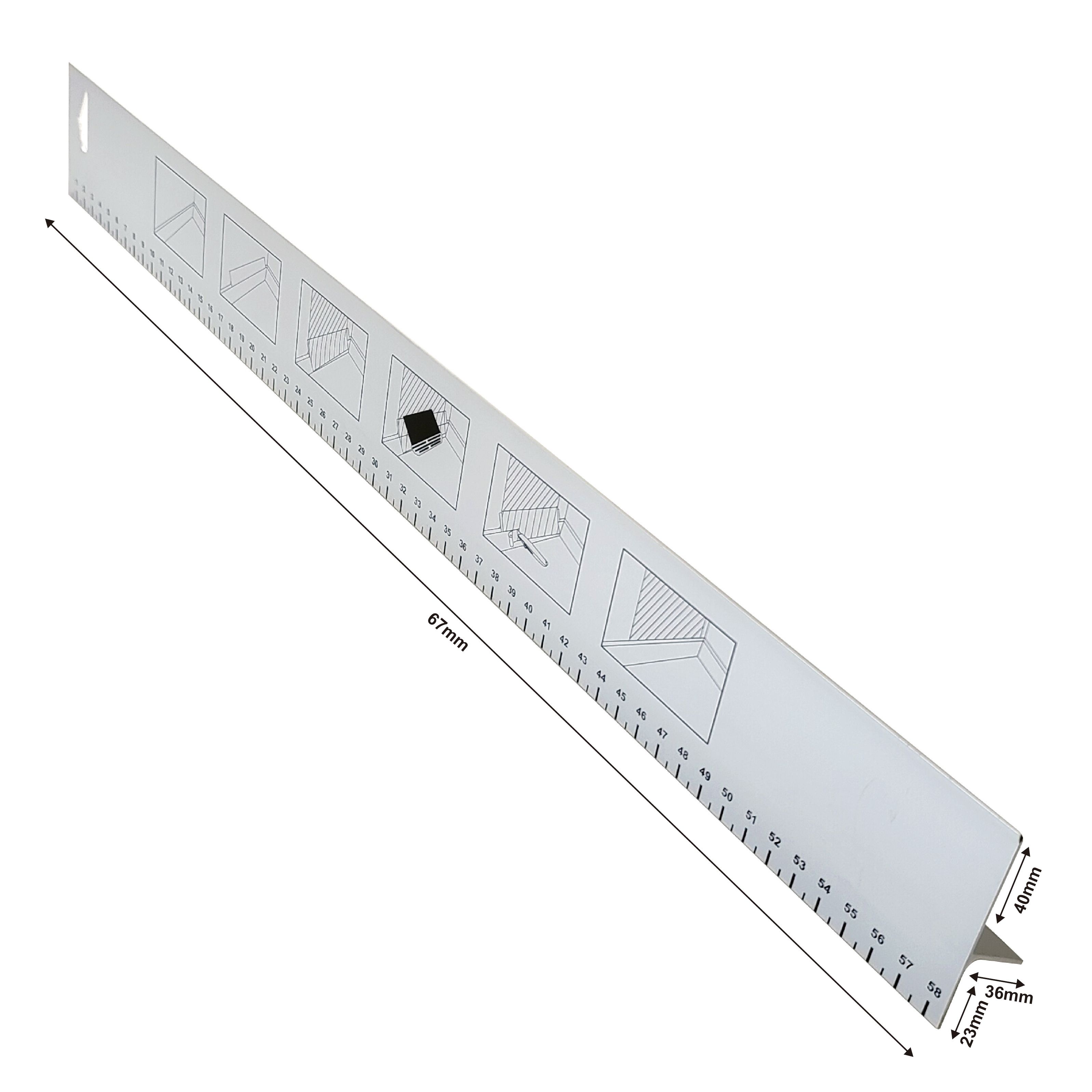 GoodHome Wallpaper cutting guide