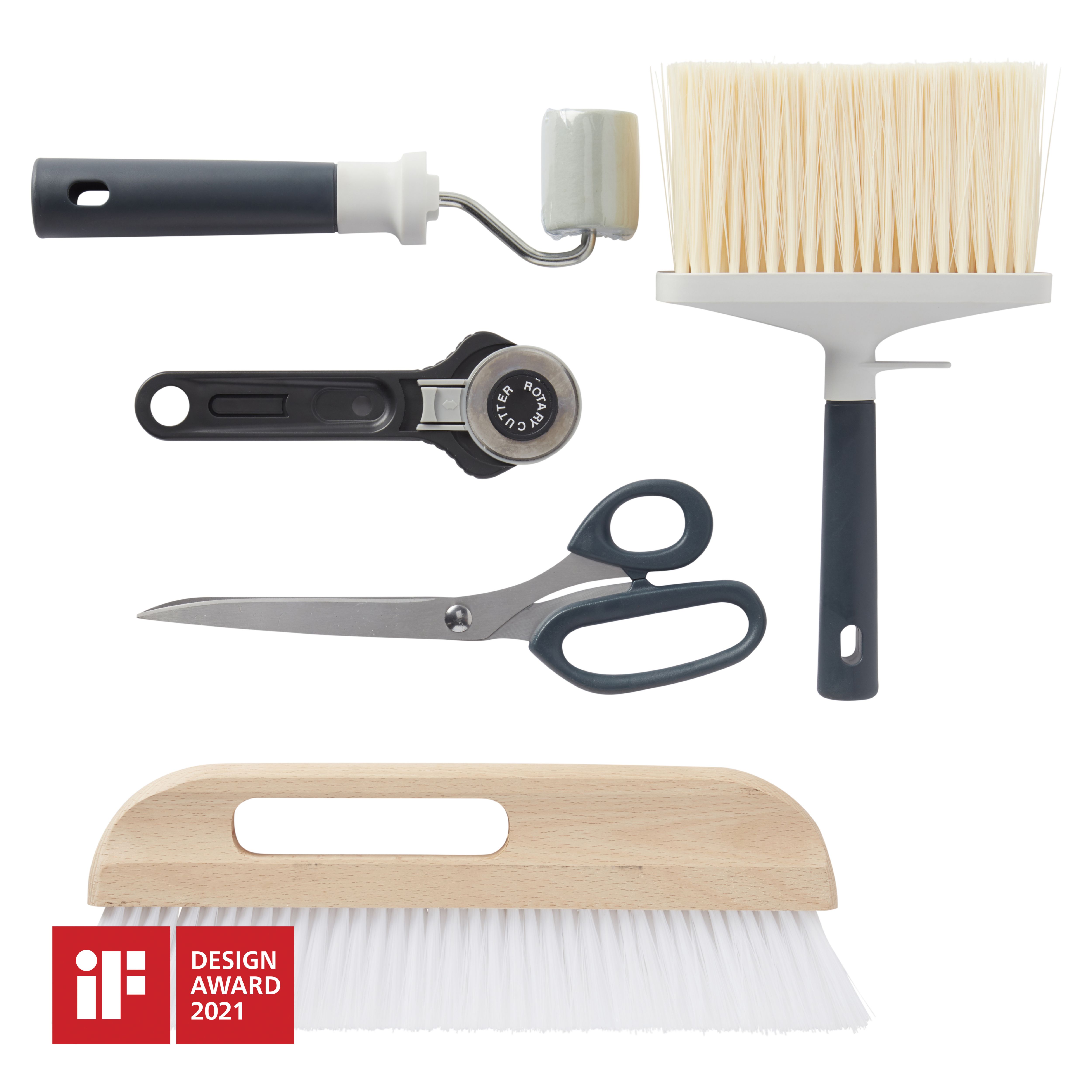 GoodHome Wallpaper hanging kit, Set