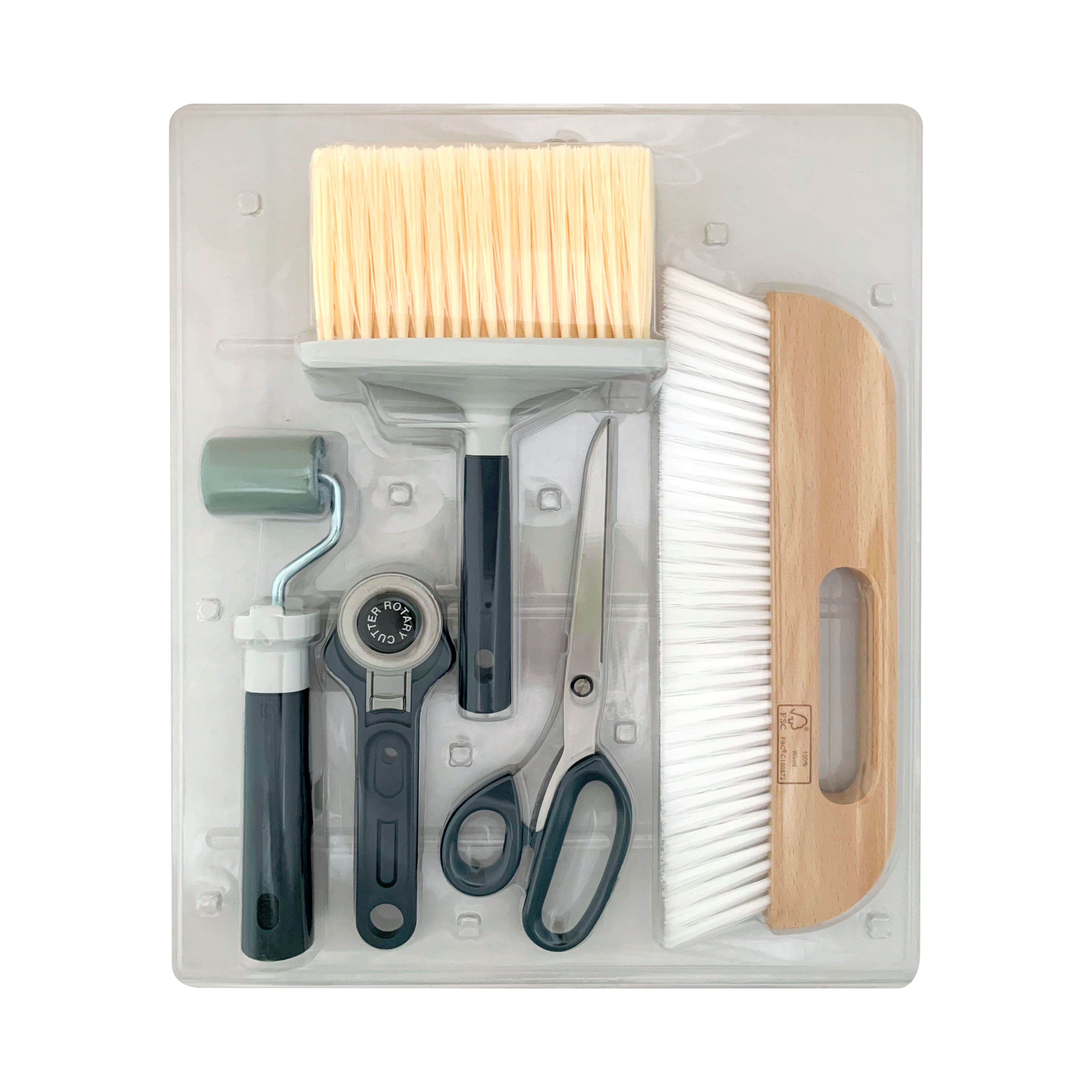 GoodHome Wallpaper hanging kit, Set