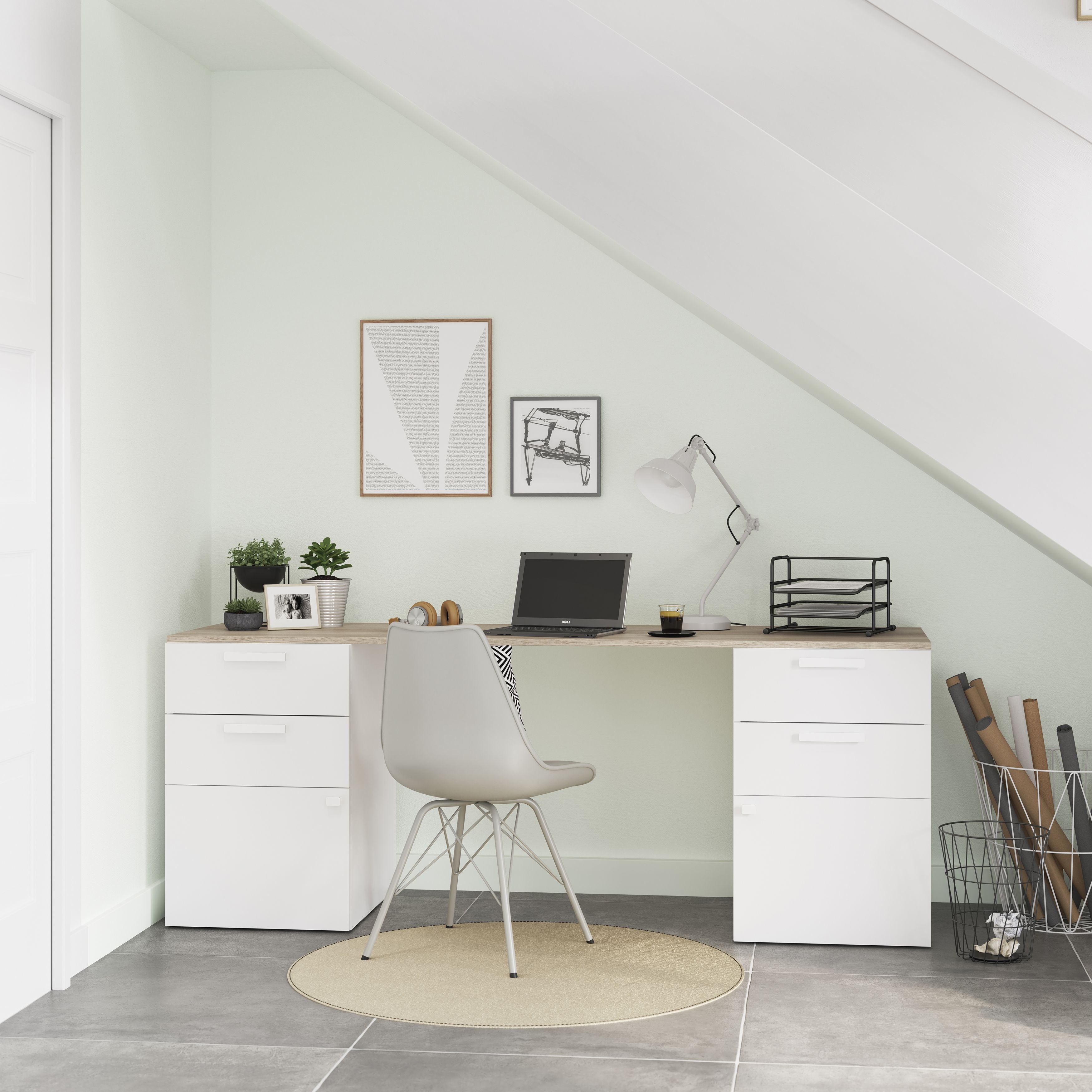 GoodHome Walls & ceilings Alberta Matt Emulsion paint, 5L