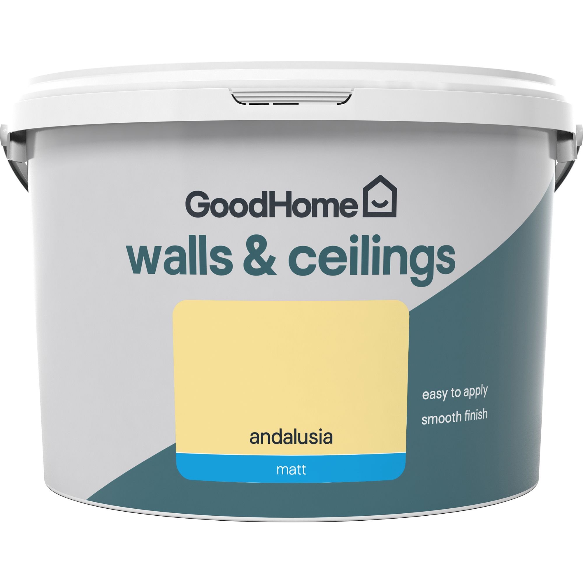 GoodHome Walls & ceilings Andalusia Matt Emulsion paint, 2.5L