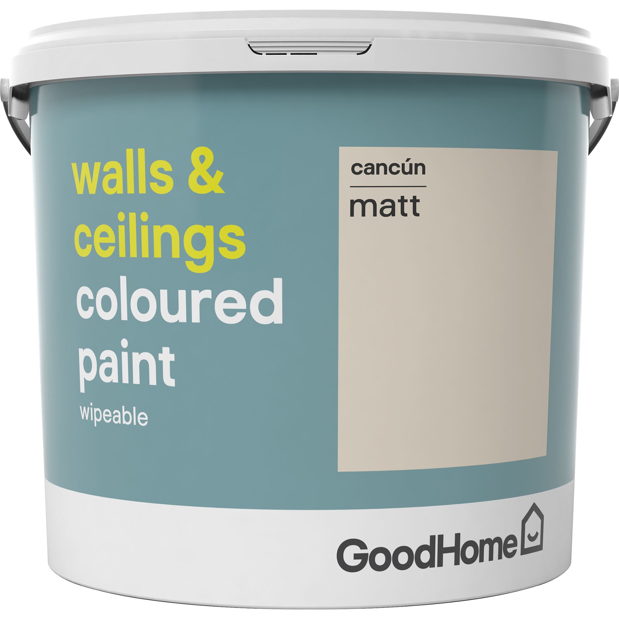 GoodHome Walls & Ceilings Cancun Matt Emulsion Paint 5L | Tradepoint