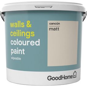 GoodHome Walls & ceilings Cancun Matt Emulsion paint 5L