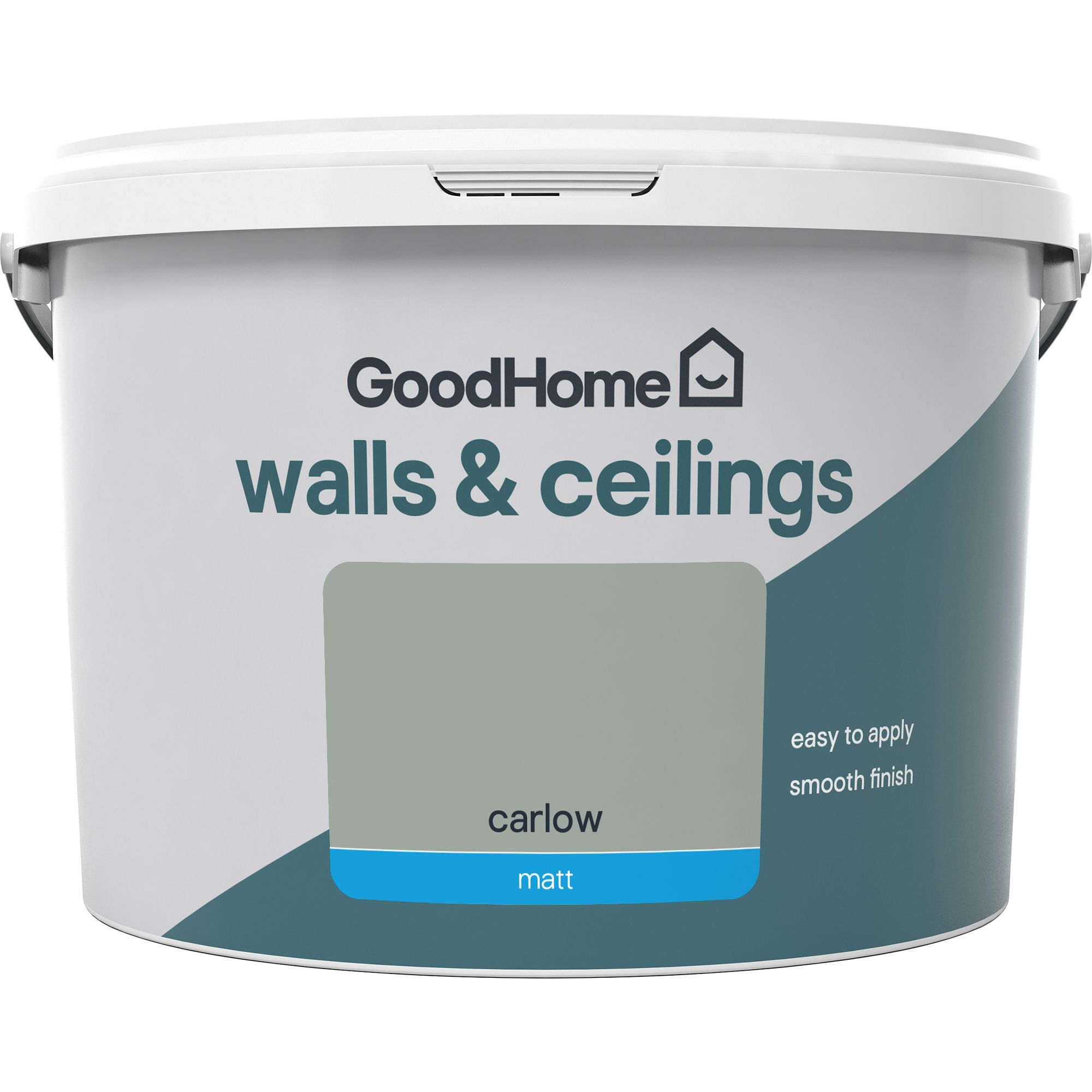 GoodHome Walls & ceilings Carlow Matt Emulsion paint, 2.5L