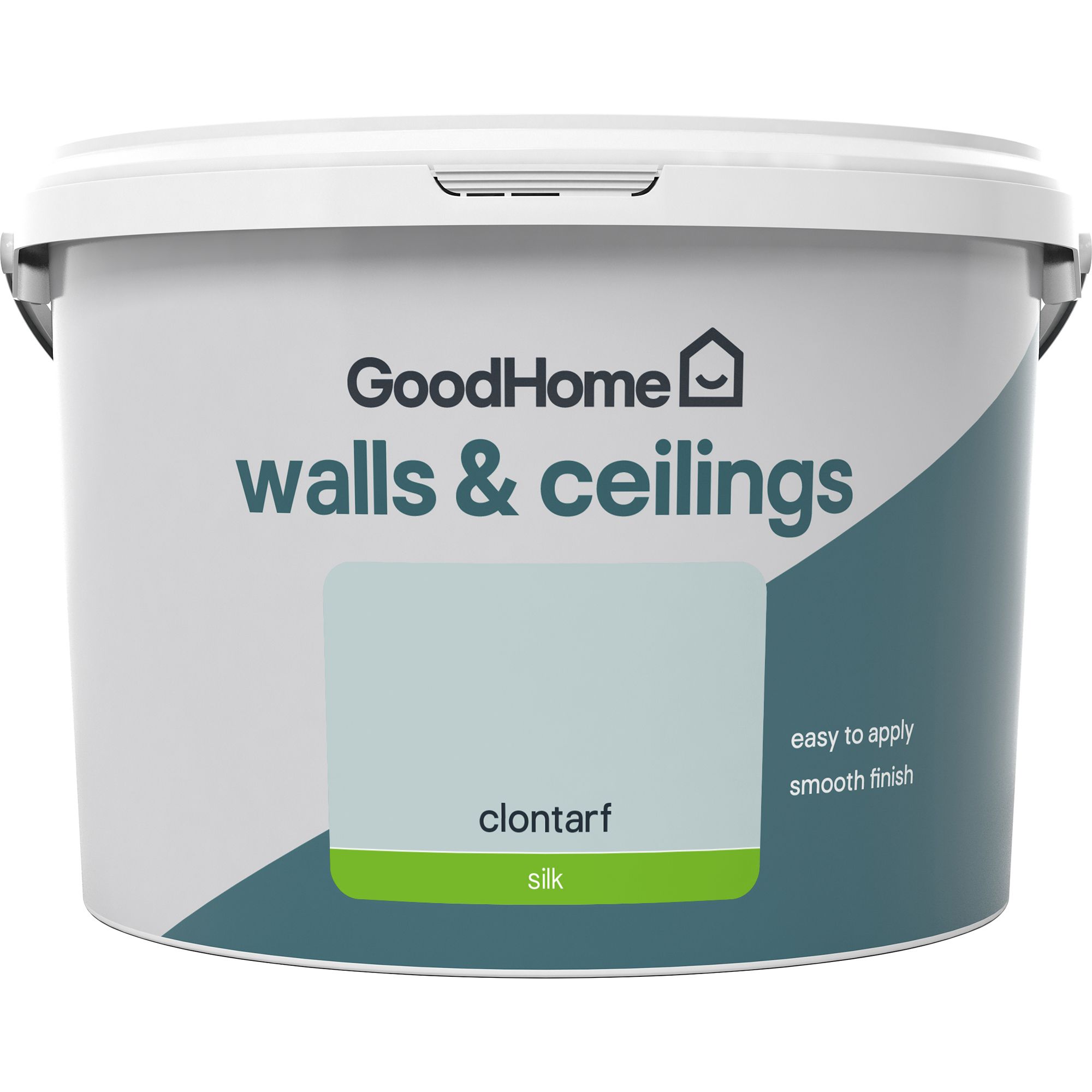GoodHome Walls & ceilings Clontarf Silk Emulsion paint, 2.5L